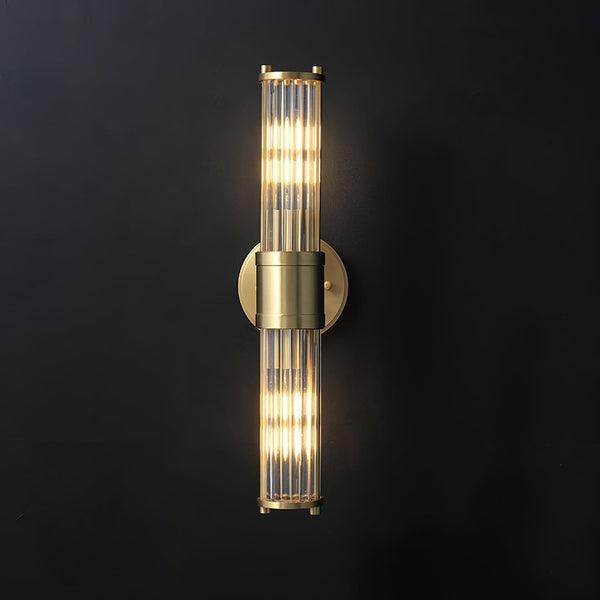 Vevenisra Nordic Art Cylinder Glass Wall Light - Letslighting