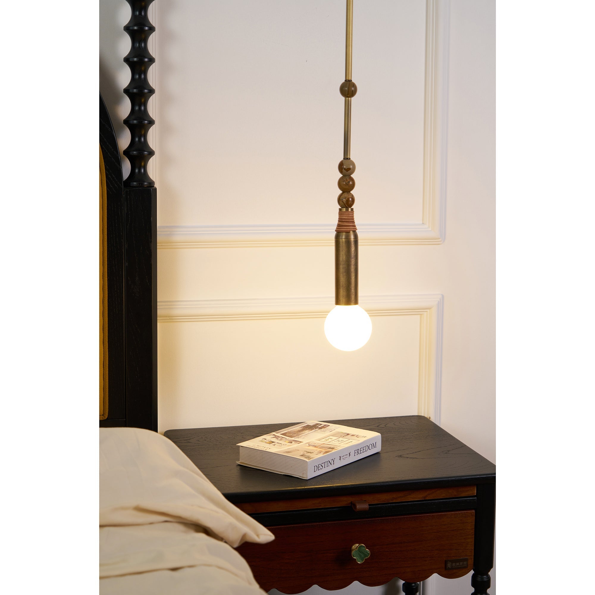 Alvuvyn Modern Minimalist Marble Pendant Light - Letslighting