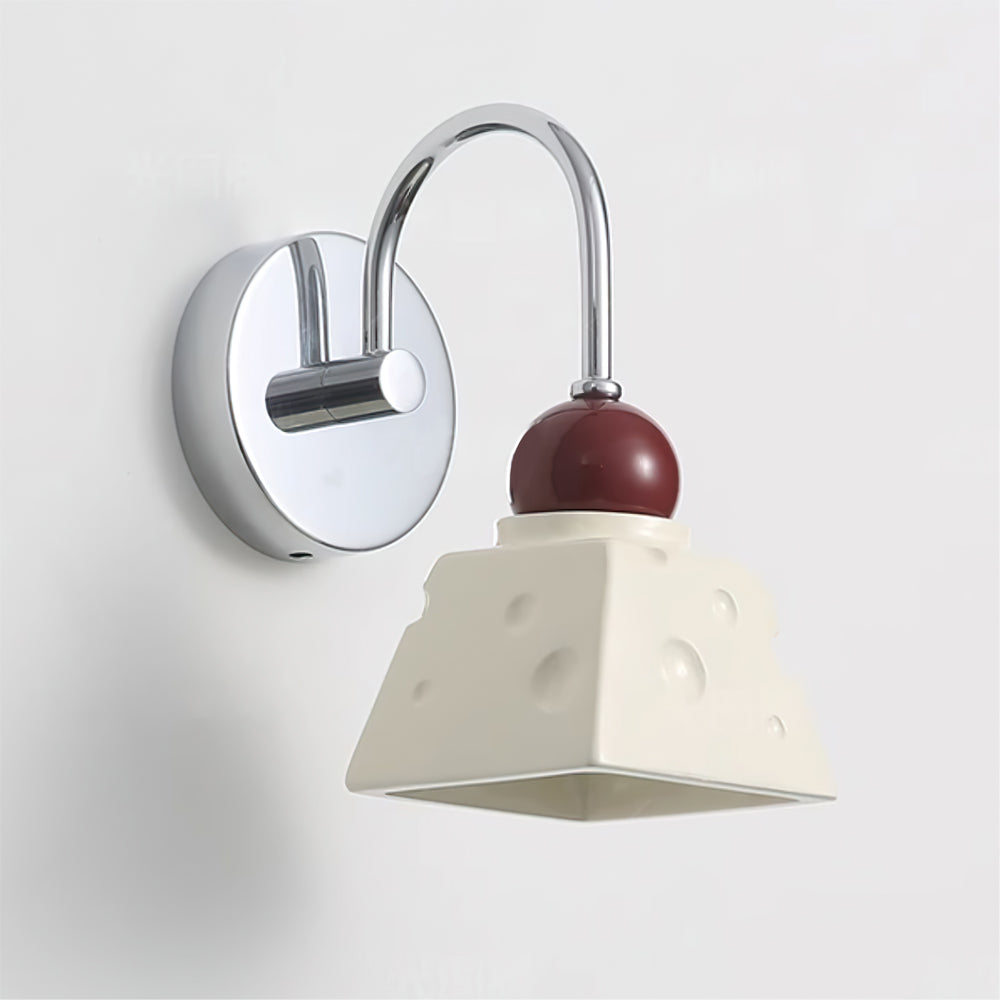 Alma Wall Light Ceramic Cheese Modern - Letslighting