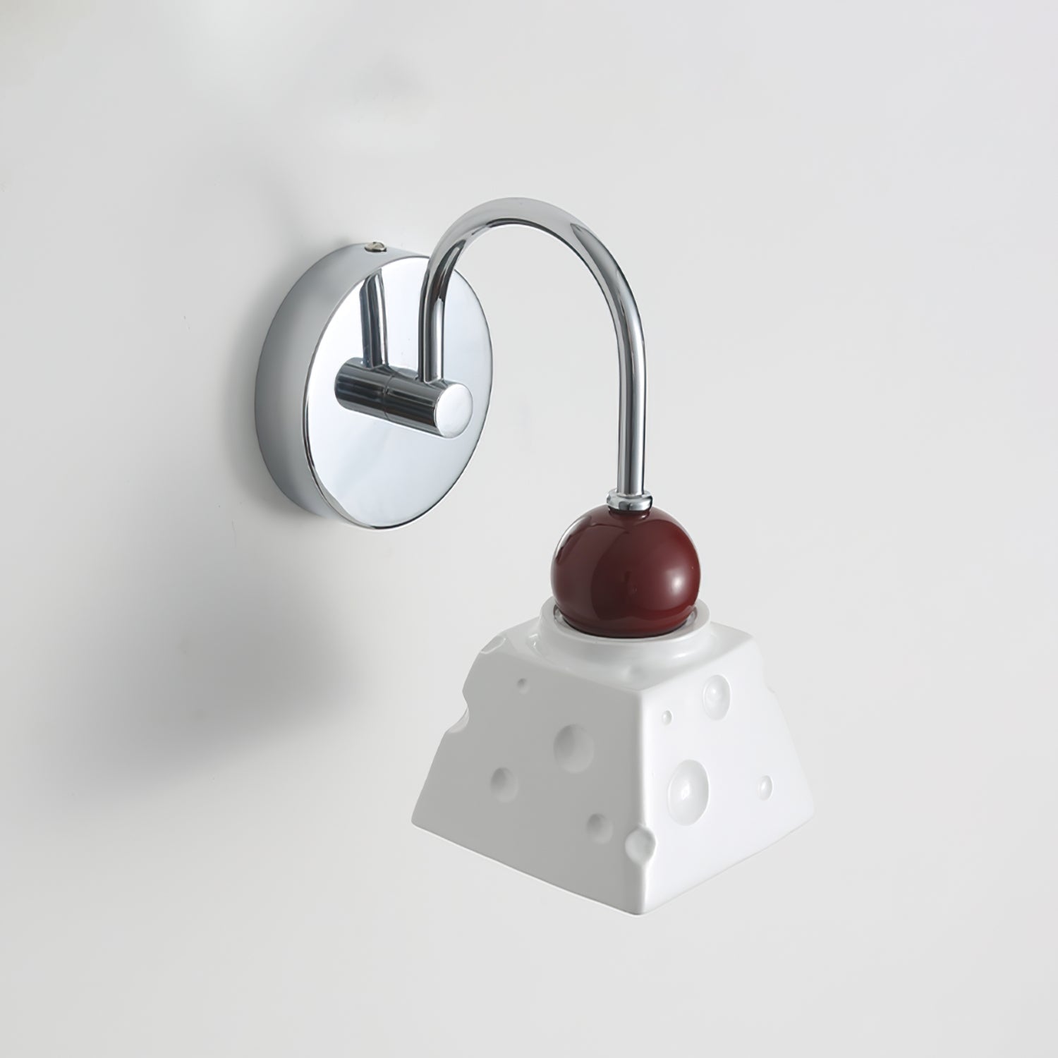 Alma Wall Light Ceramic Cheese Modern - Letslighting