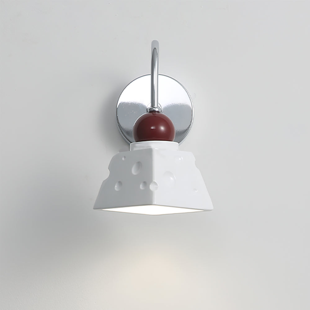 Alma Wall Light Ceramic Cheese Modern - Letslighting
