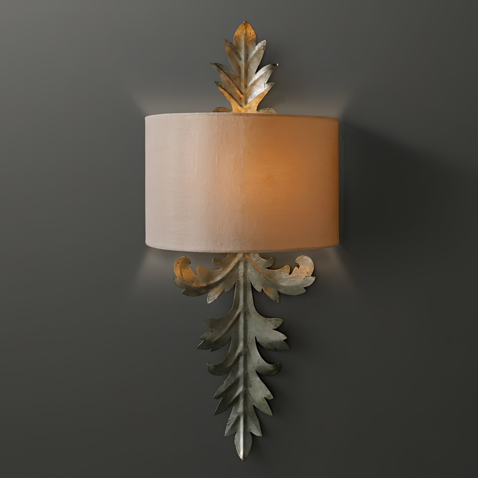 Alvuvyi Modern Leaves Fabric Wall Lamp - Letslighting