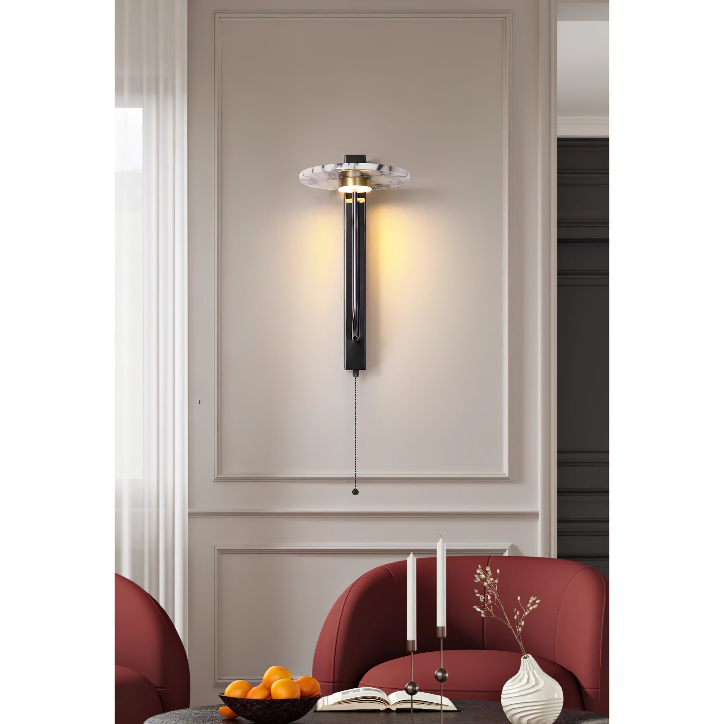 Aevuvyn Modern Minimalist Marble Wall Lamp - Letslighting