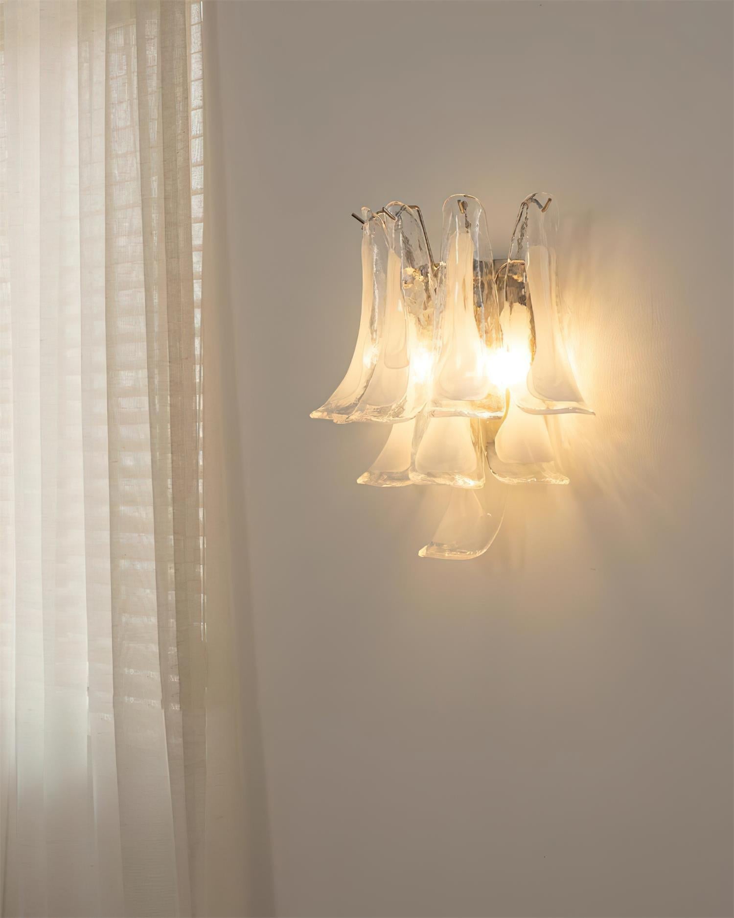 Alrinis Wall Lamp Sculptural Petal Cascade - Letslighting