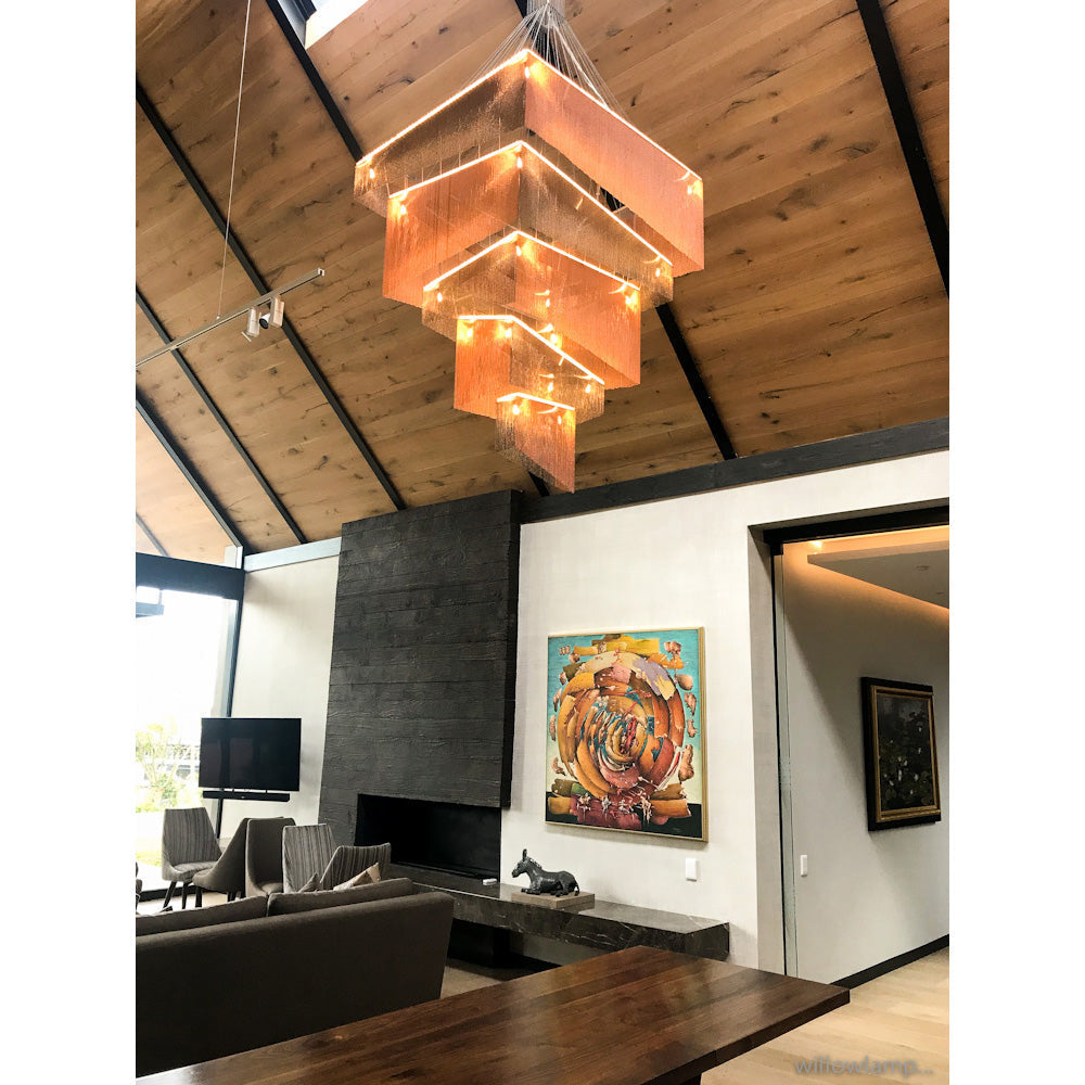 Caeluvyn Postmodern Chain Tassel Chandelier - Letslighting