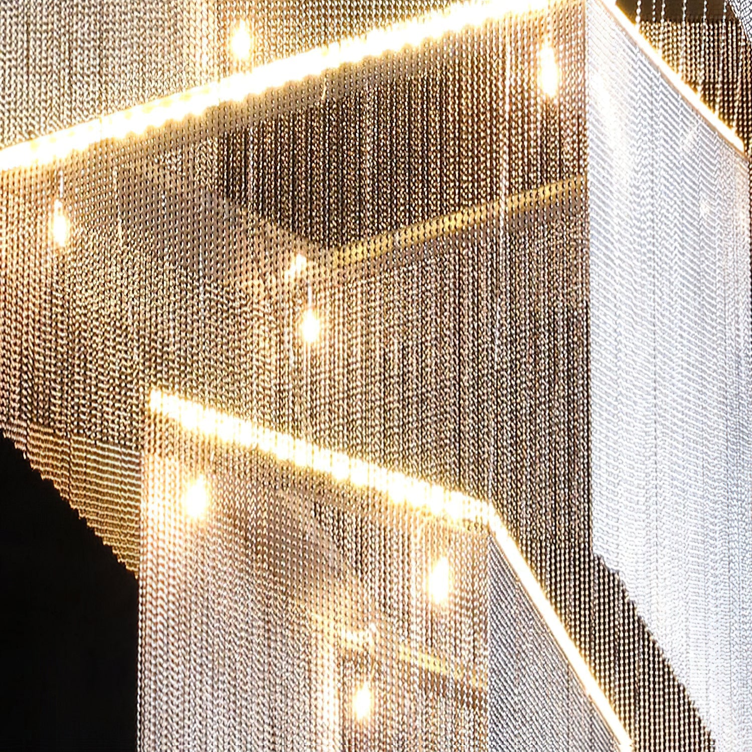 Caeluvyn Postmodern Chain Tassel Chandelier - Letslighting