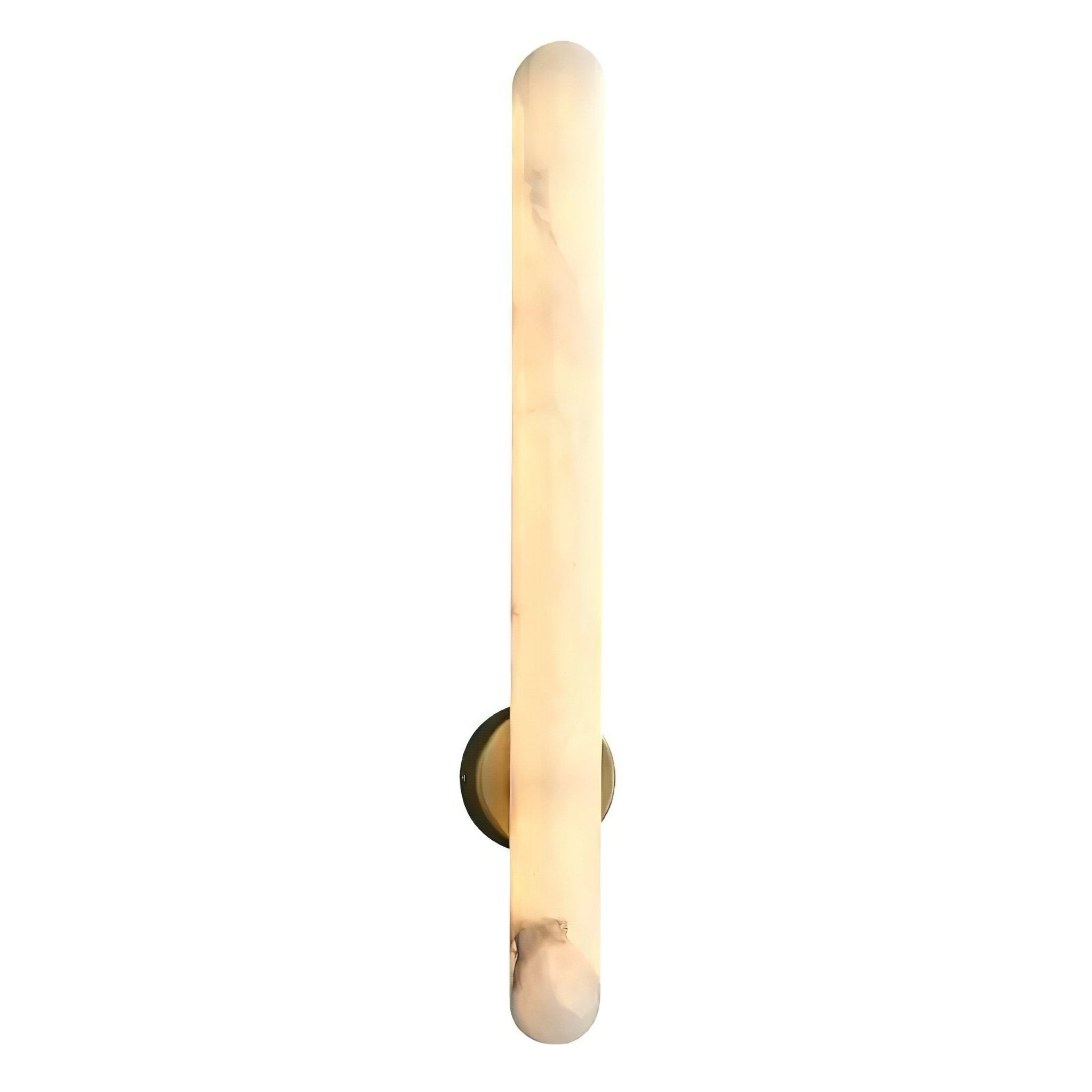 Alunari Modern Metal & Alabaster Wall Light
