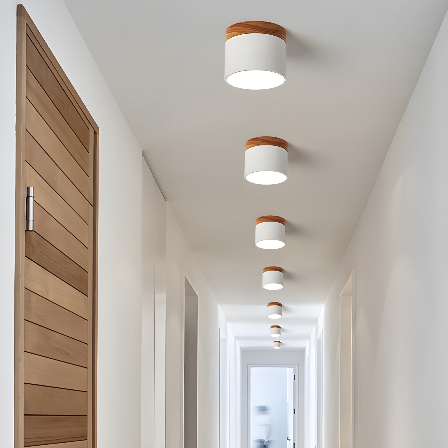 Caveleth Modern Minimalist Wooden Surface Downlight - Letslighting