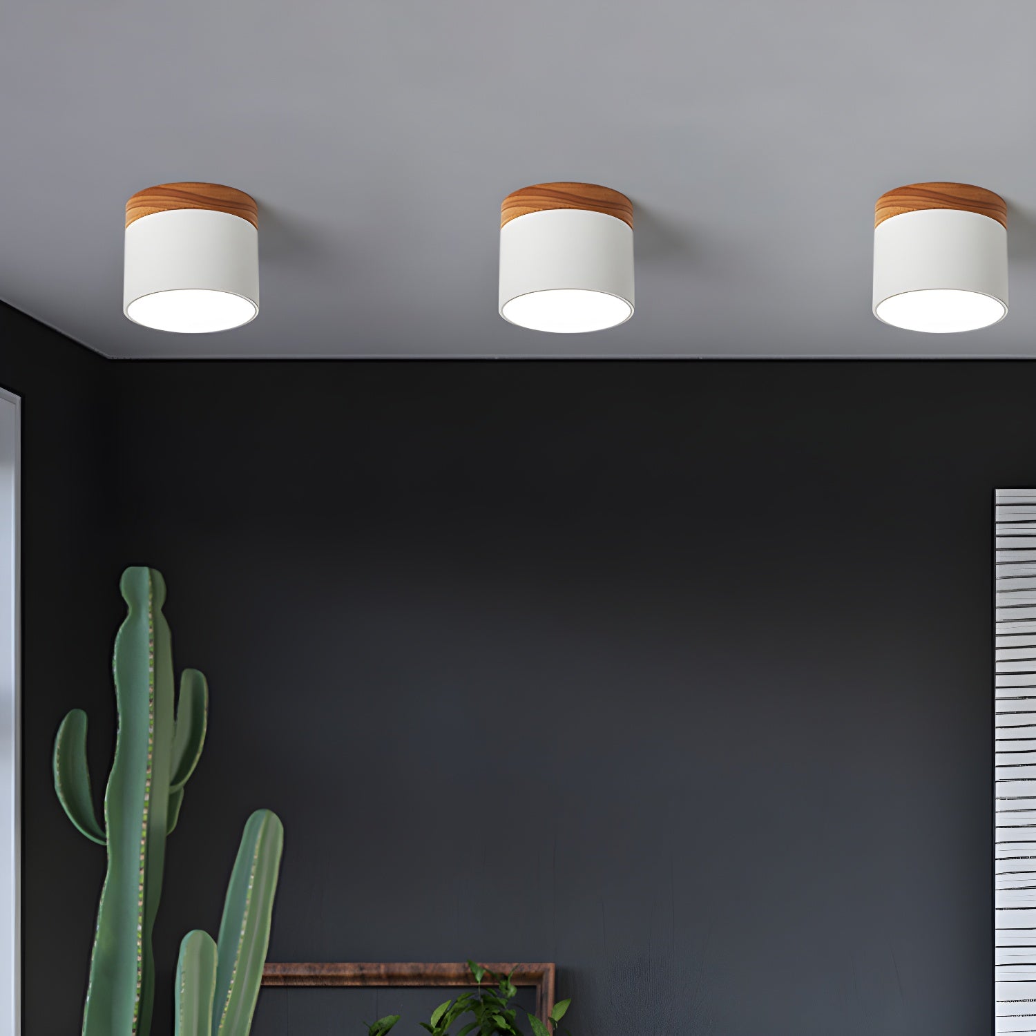 Caveleth Modern Minimalist Wooden Surface Downlight - Letslighting