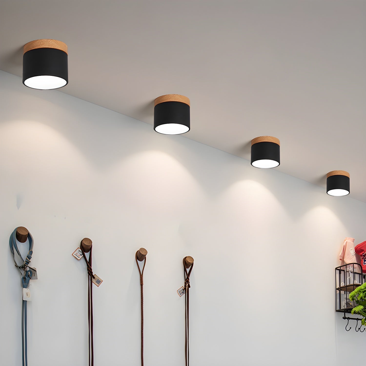 Caveleth Modern Minimalist Wooden Surface Downlight - Letslighting