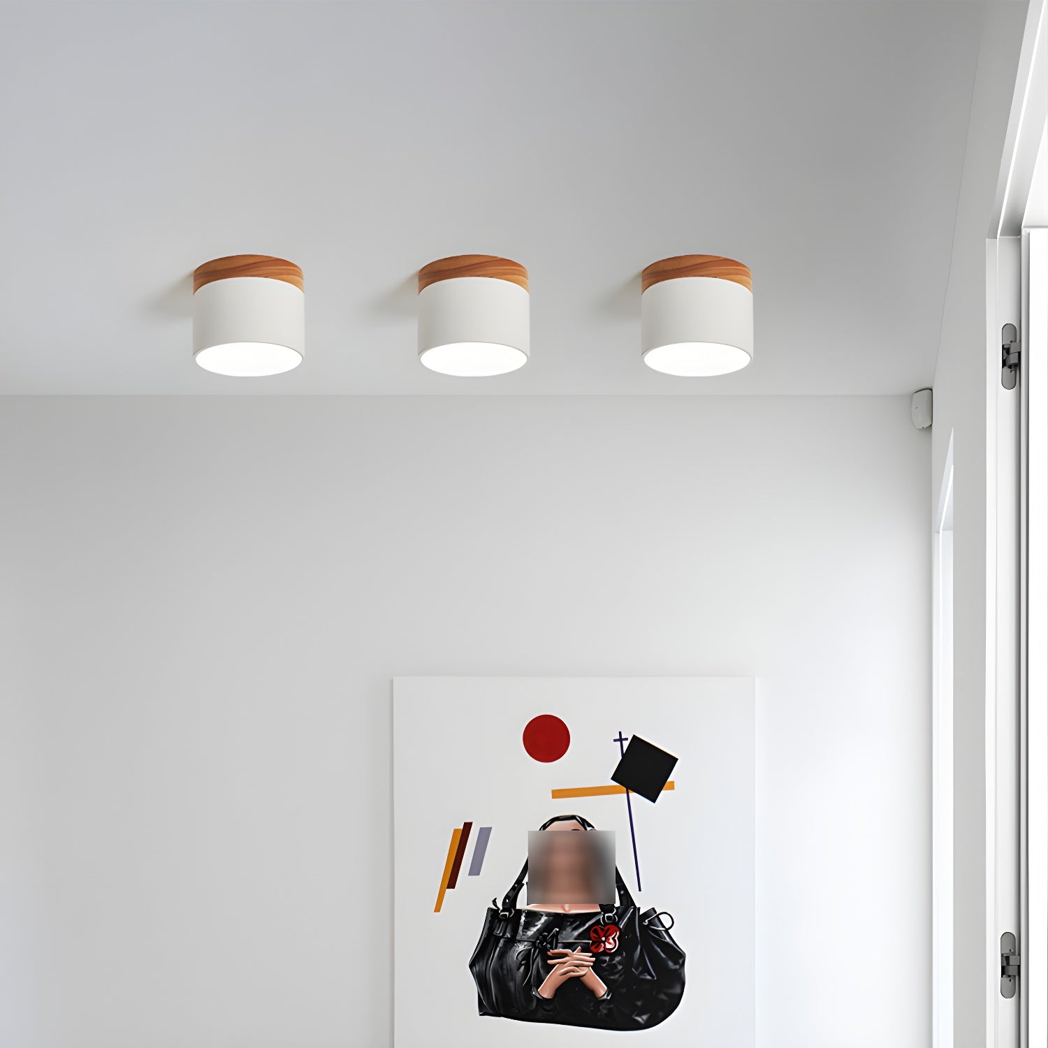 Caveleth Modern Minimalist Wooden Surface Downlight - Letslighting