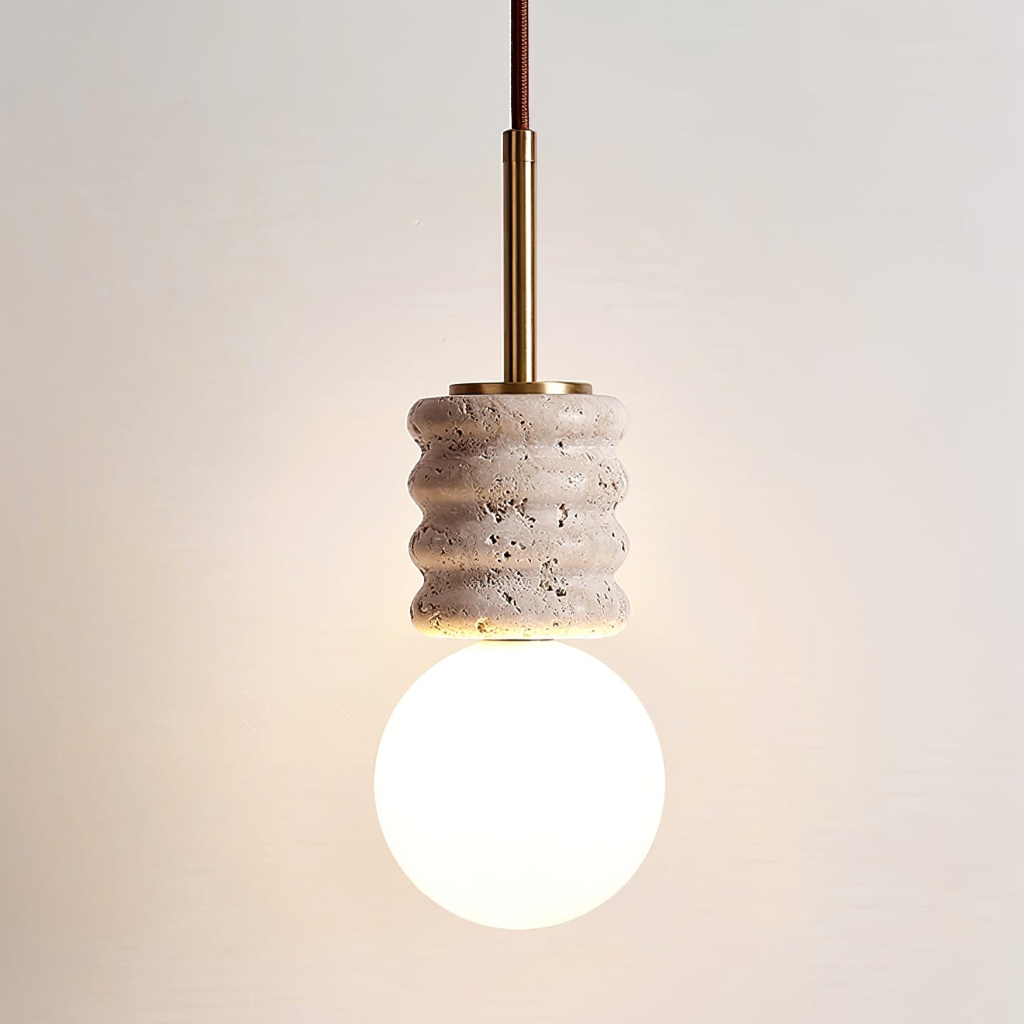 Alvia Travertine Pendant Lamp - Letslighting