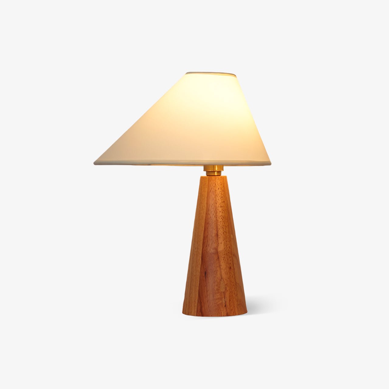 Mirose Wood Fabric Rustic Table Lamp - Letslighting