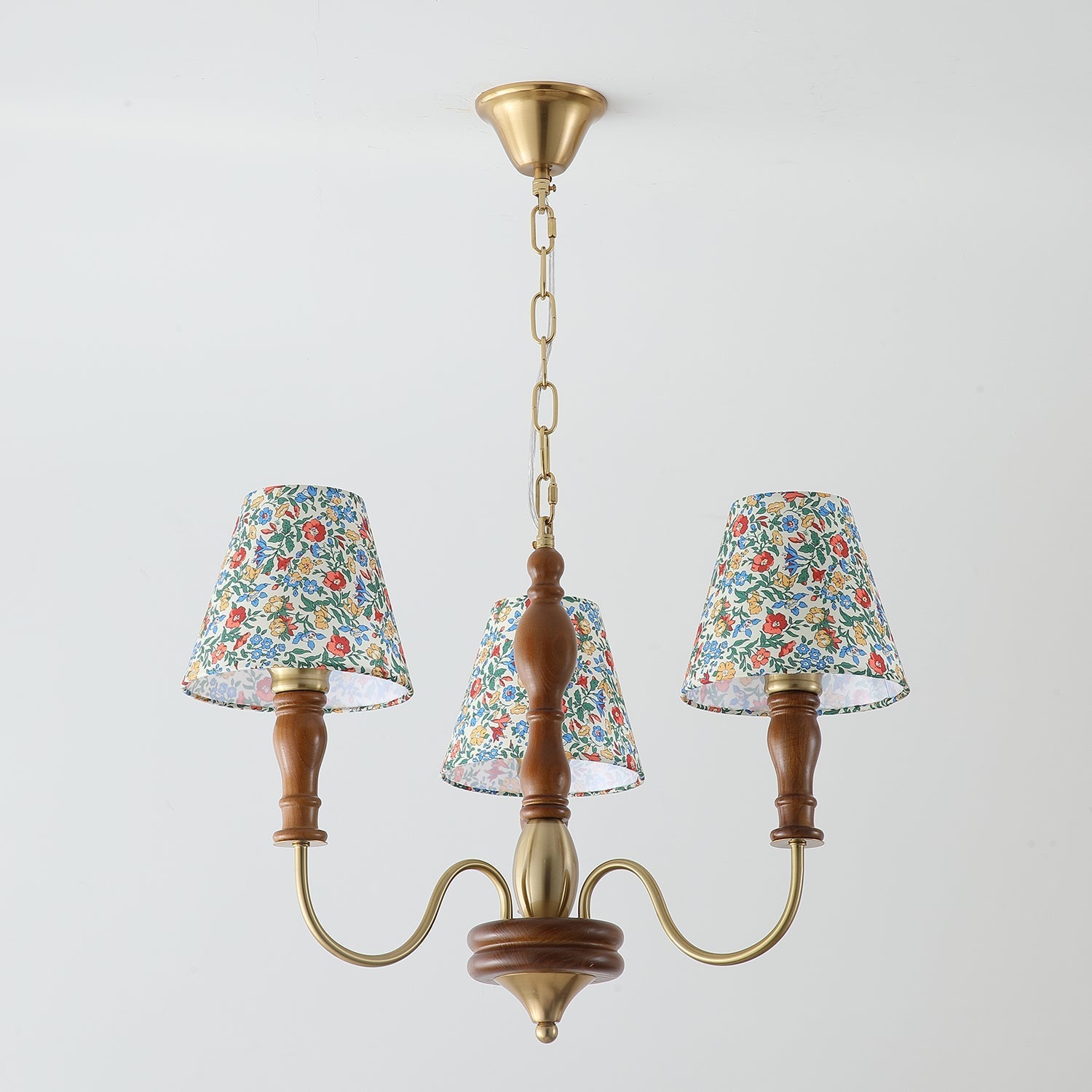 Muto  Flower Fabric Chandelier  Farmhouse