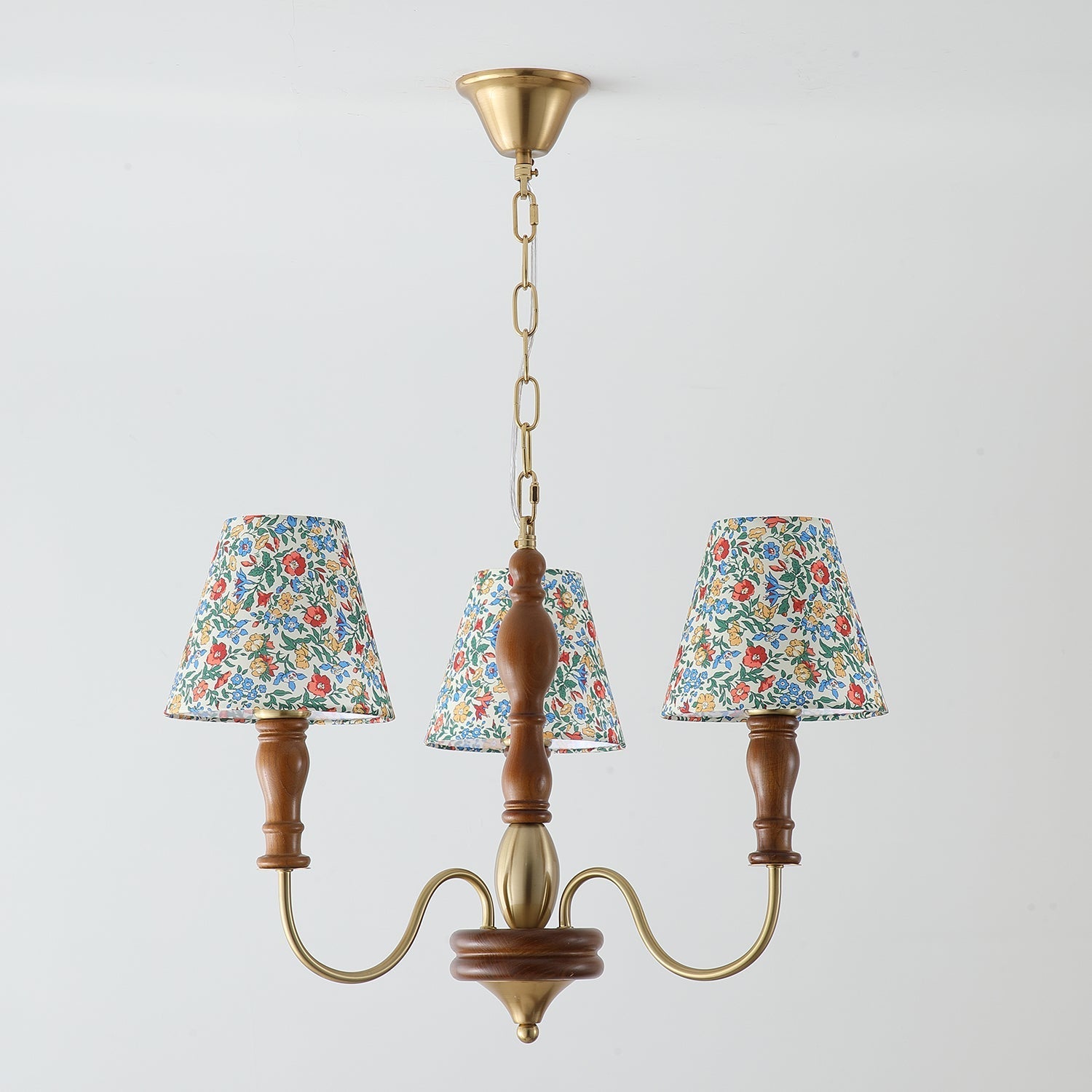 Muto  Flower Fabric Chandelier  Farmhouse