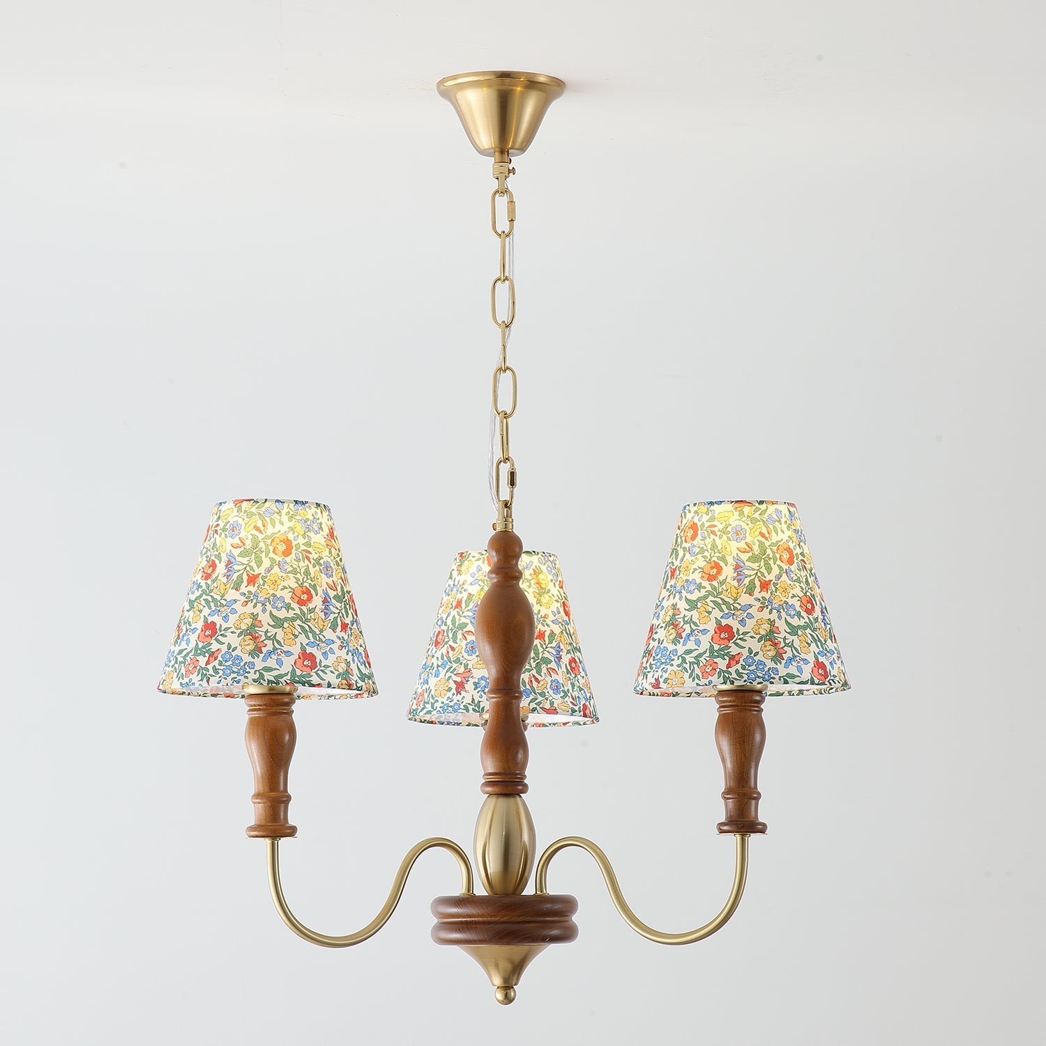 Muto  Flower Fabric Chandelier  Farmhouse