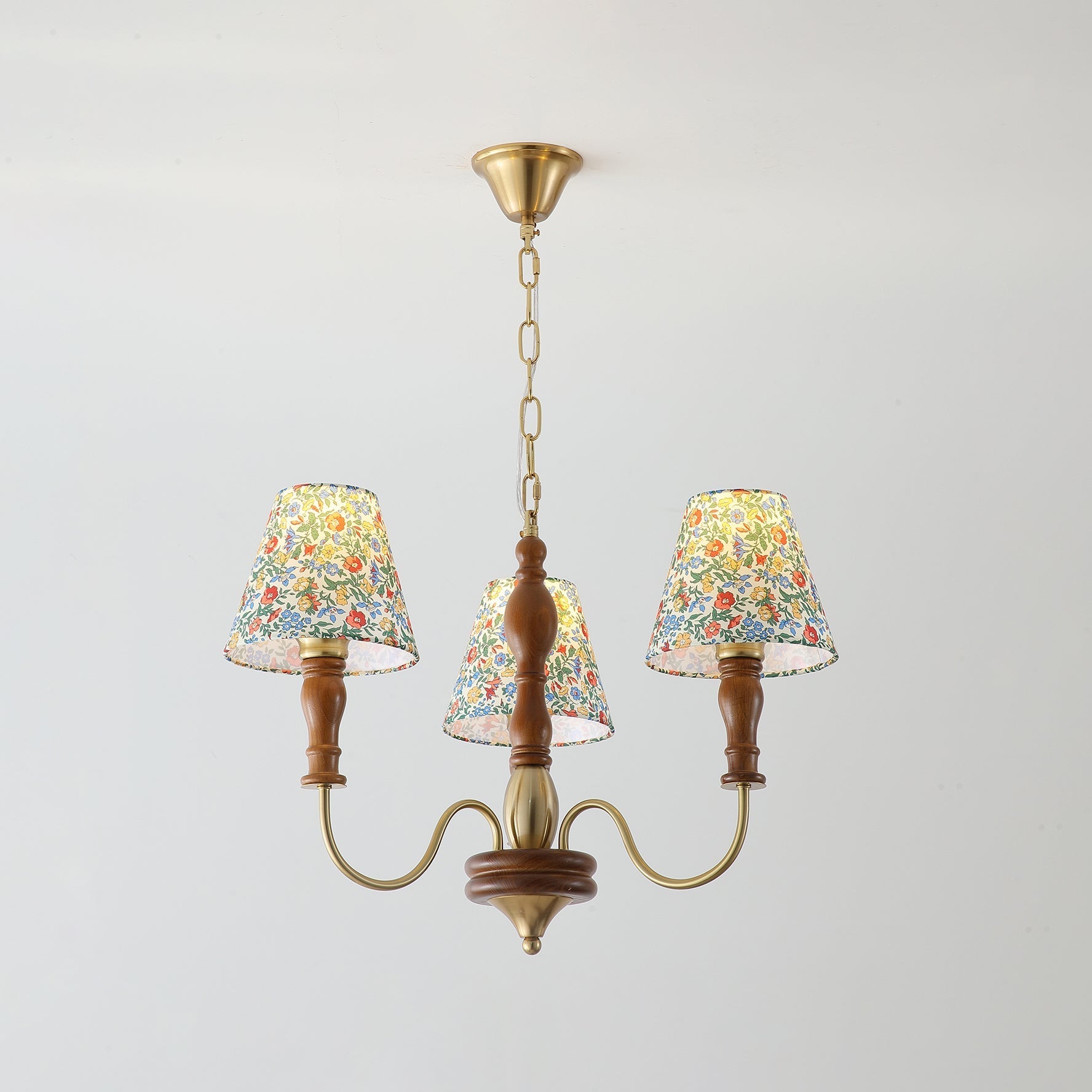 Muto  Flower Fabric Chandelier  Farmhouse