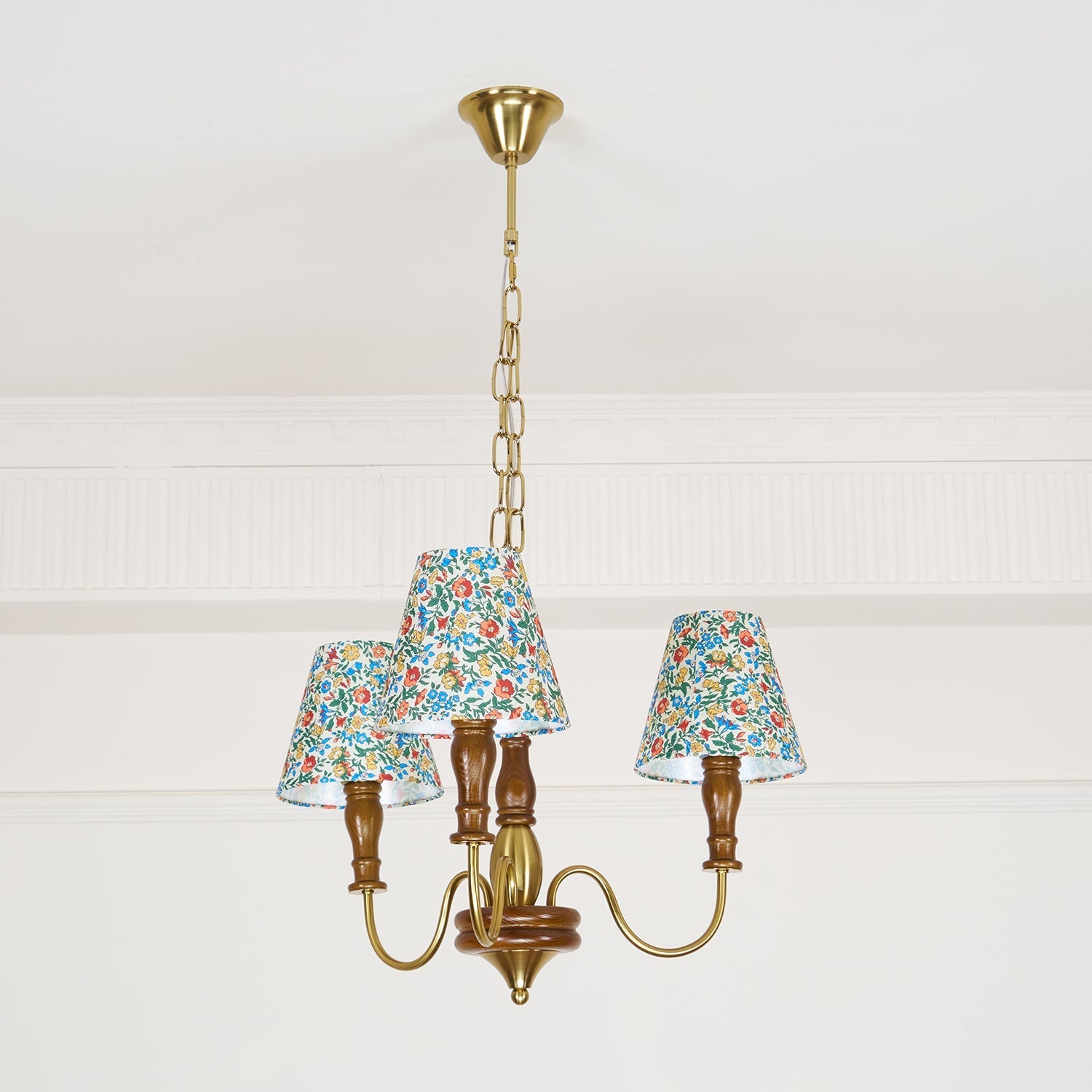 Muto  Flower Fabric Chandelier  Farmhouse
