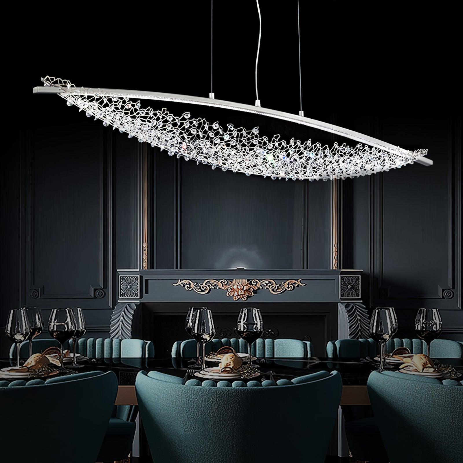 Elvarin Crystal Pendant Light - Letslighting