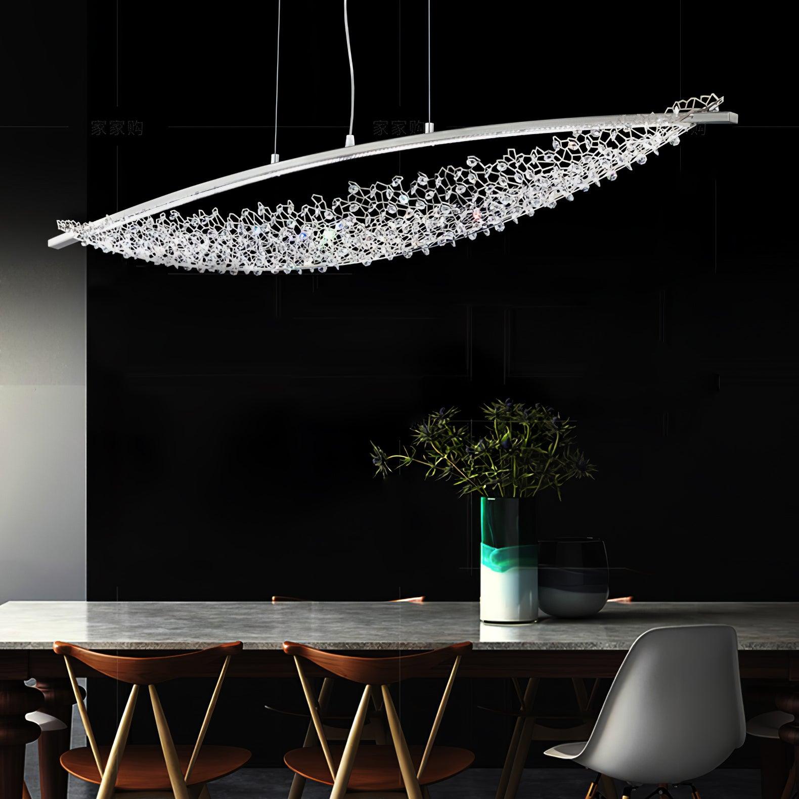 Elvarin Crystal Pendant Light - Letslighting