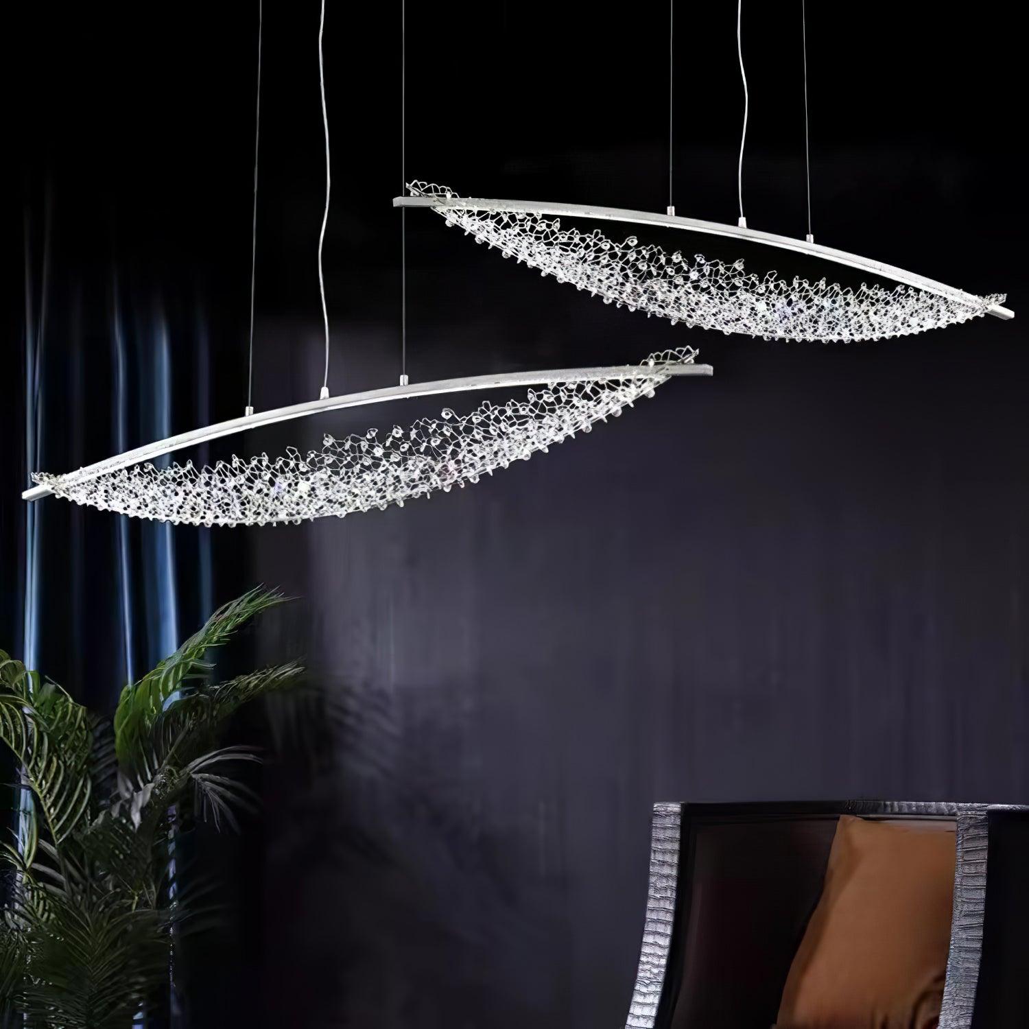 Elvarin Crystal Pendant Light - Letslighting