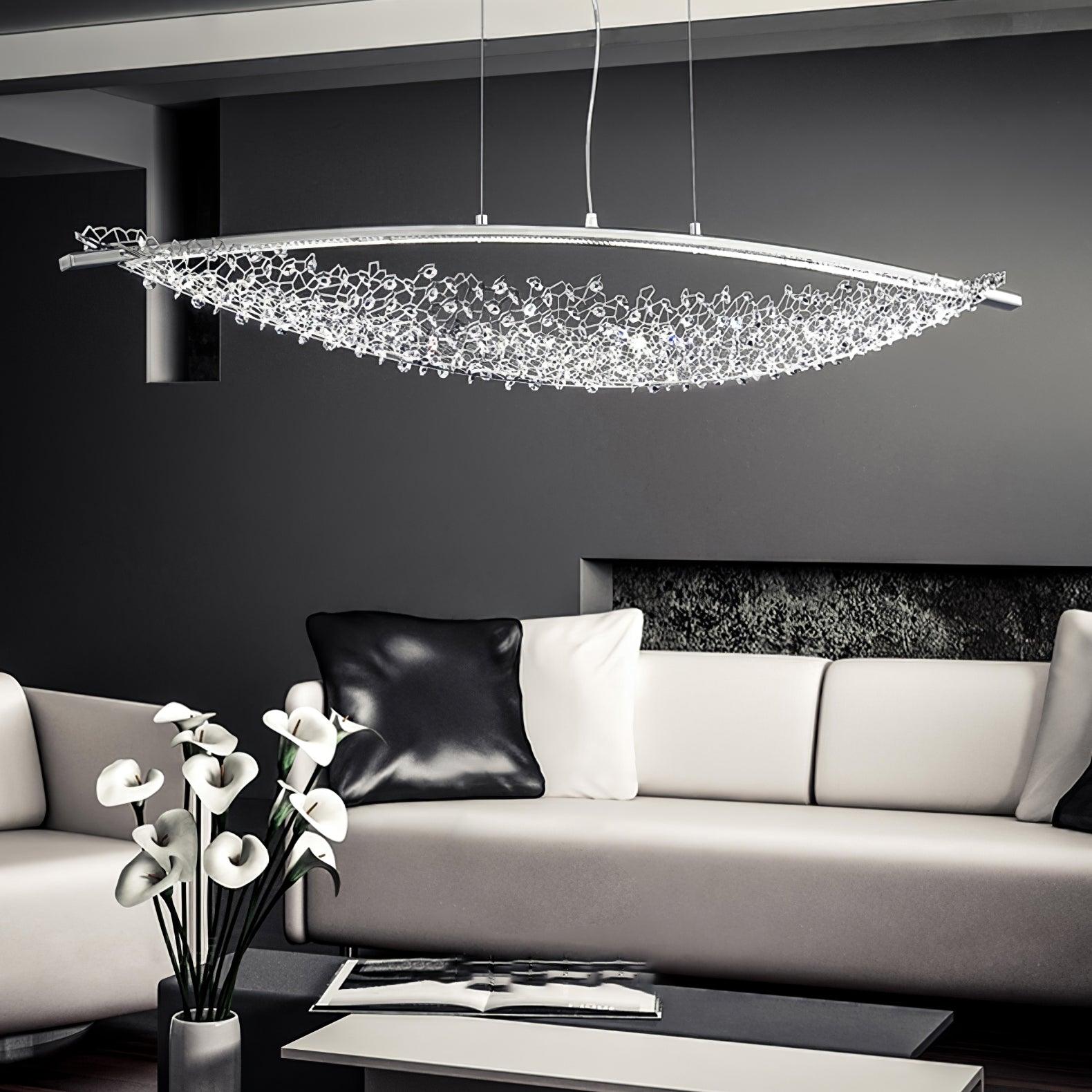 Elvarin Crystal Pendant Light - Letslighting
