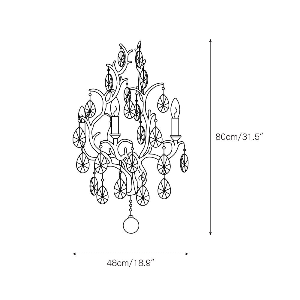 Caeluvyi Postmodern Luxury Wall Lamp - Letslighting