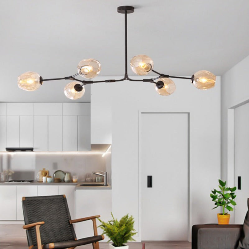 Valentina Nordic Modern Glass Pendant Light Bubble