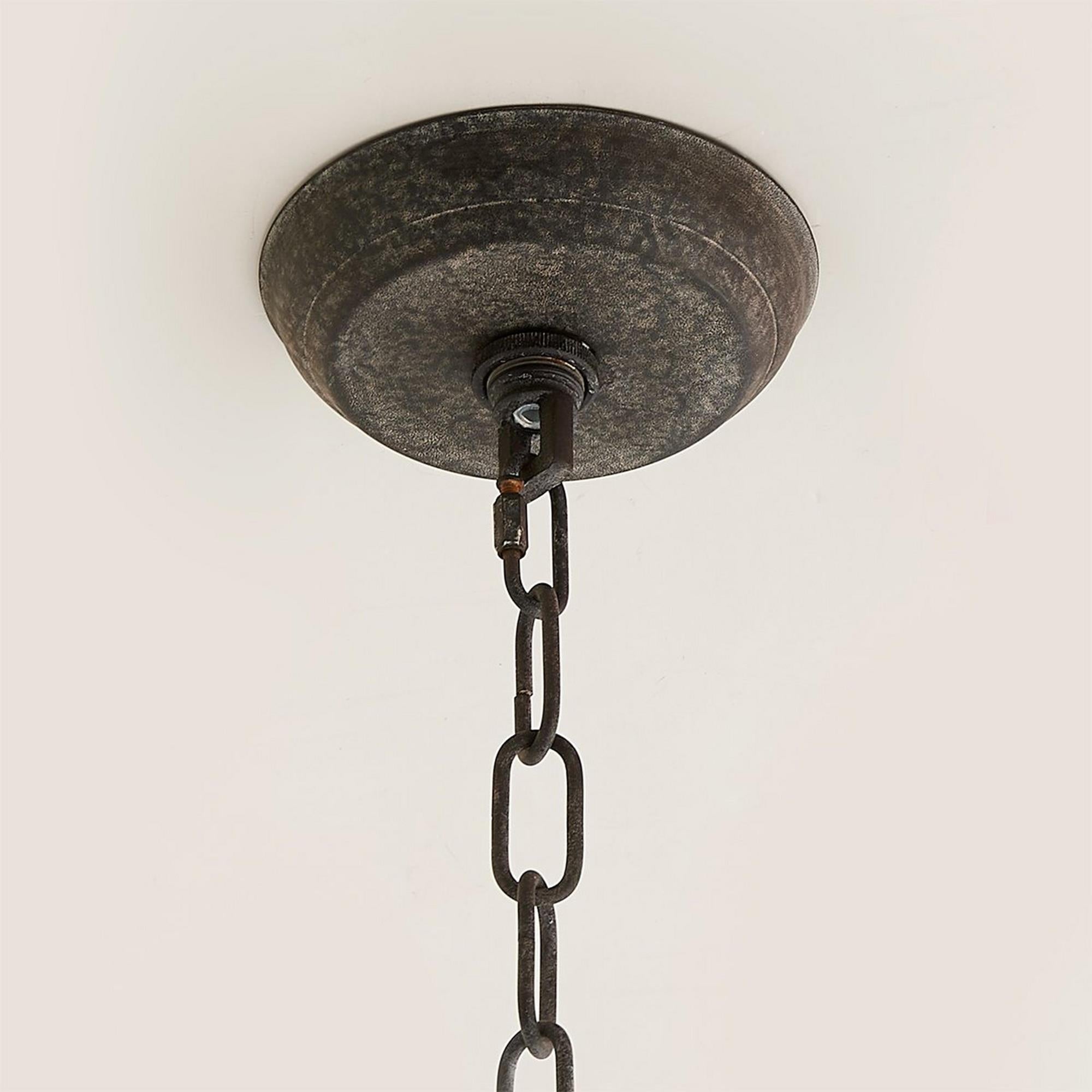Vintage Wood Lantern Pendant Light - Letslighting