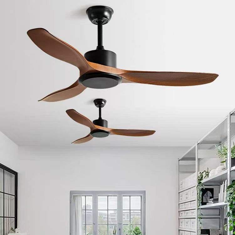 Arlo Minimalist Wood Ceiling Fan Light - Letslighting