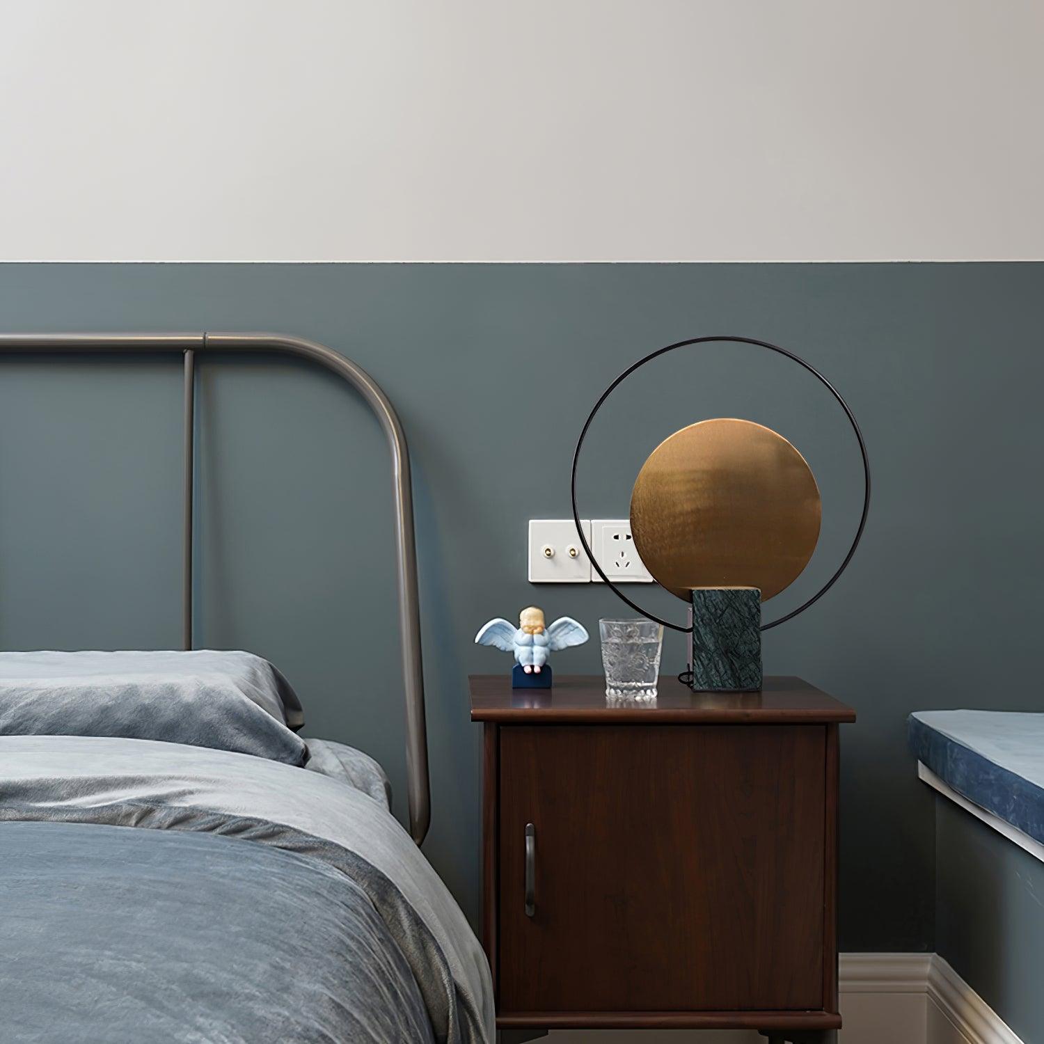 Orava Marble Geometric Table Lamp - Letslighting