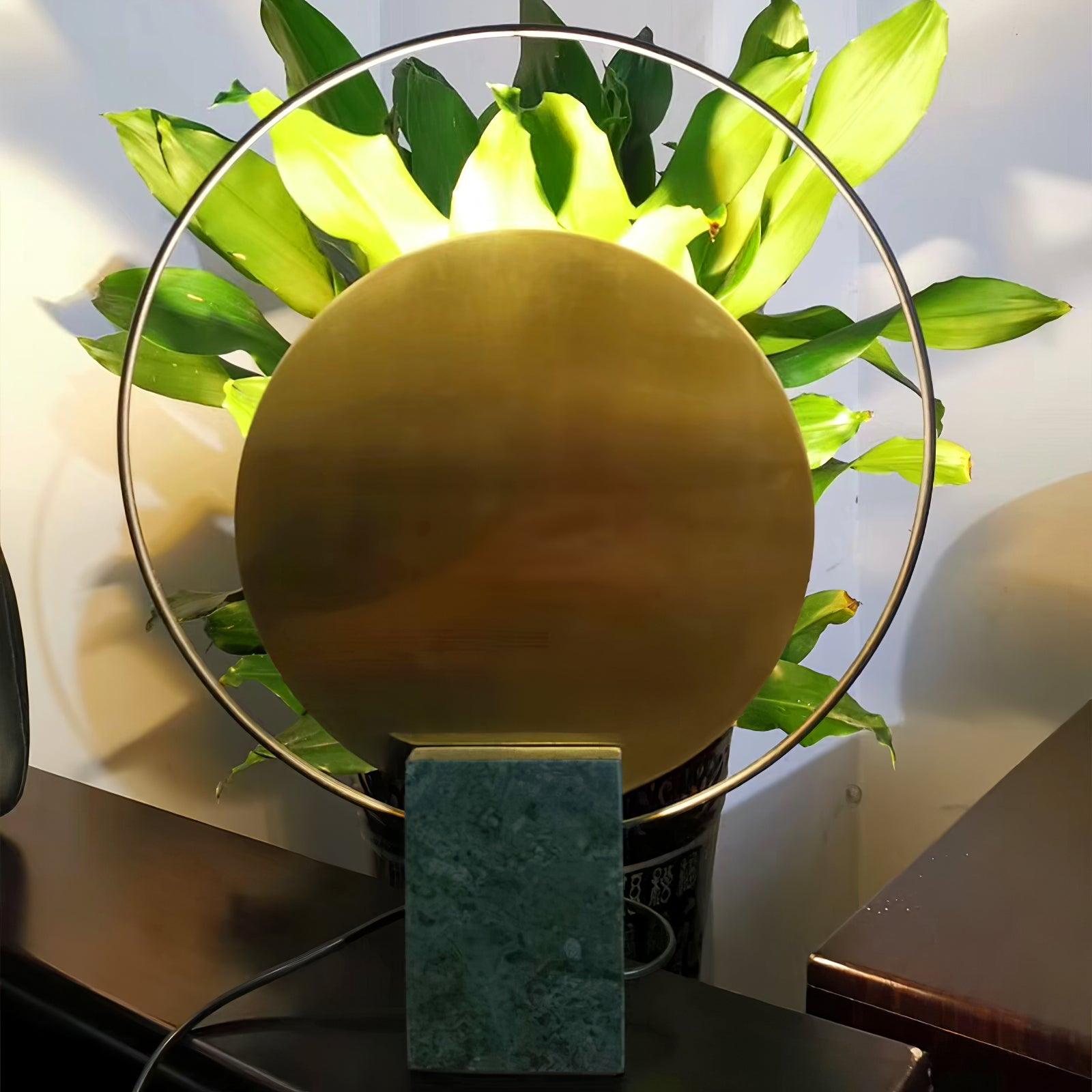 Orava Marble Geometric Table Lamp - Letslighting