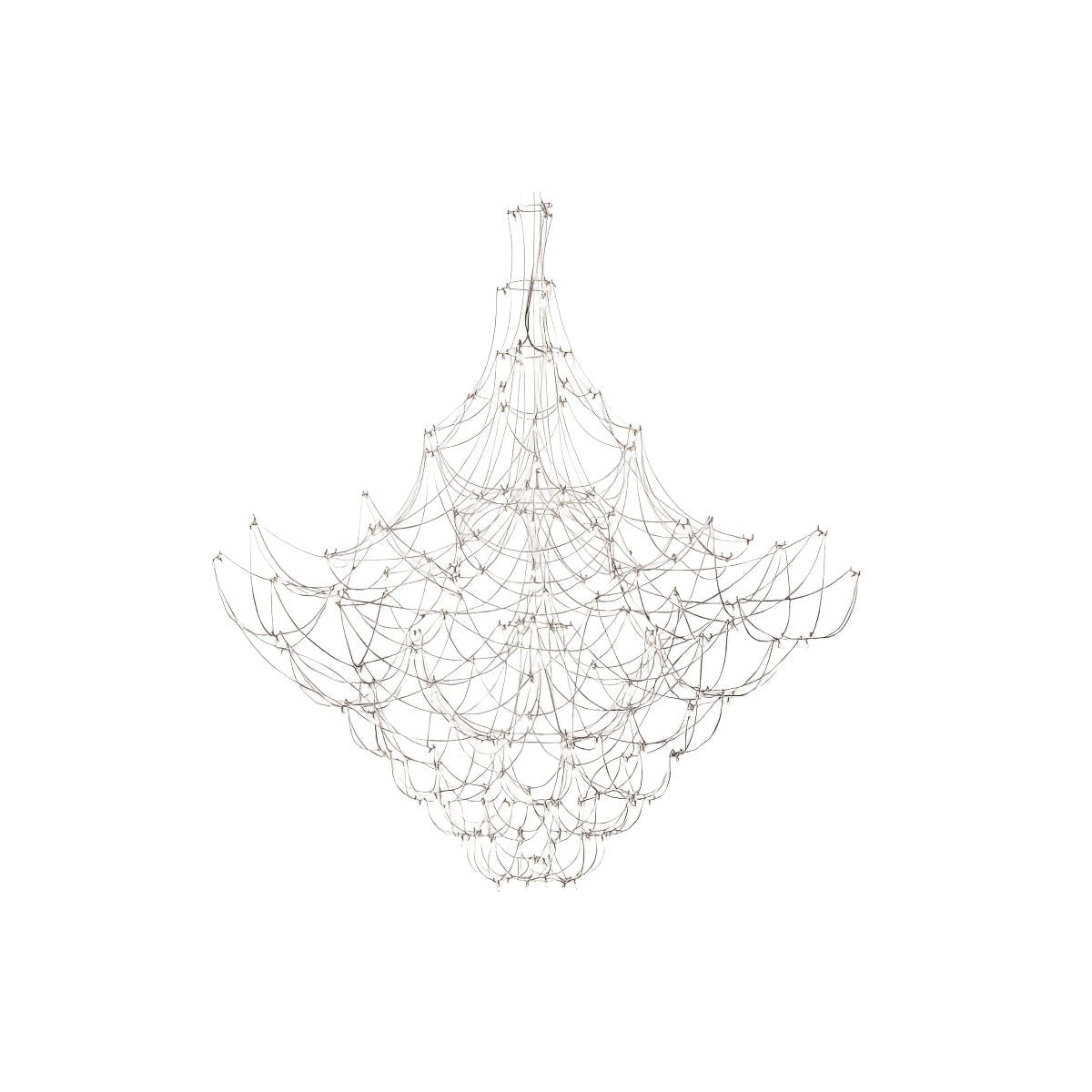 Lustra Chandelier Stainless Steel Wire Firefly - Letslighting