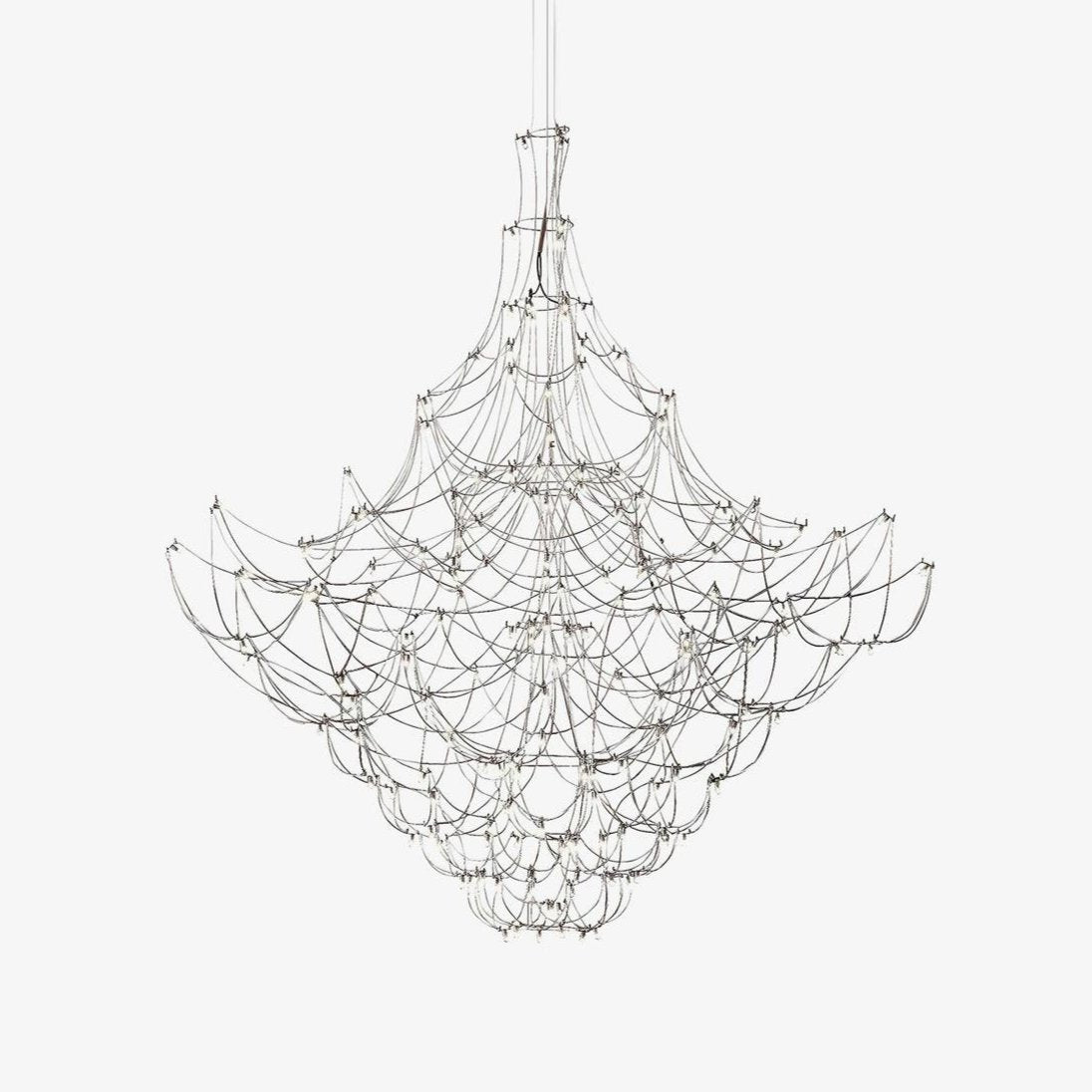 Lustra Chandelier Stainless Steel Wire Firefly - Letslighting