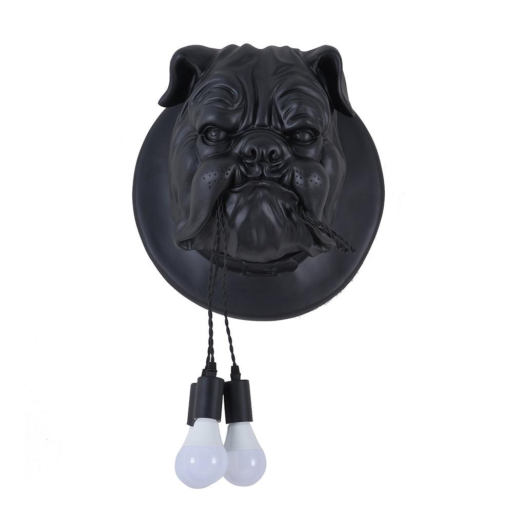 Lustra Wall Lamp Bulldog Sculpture Whimsical - Letslighting