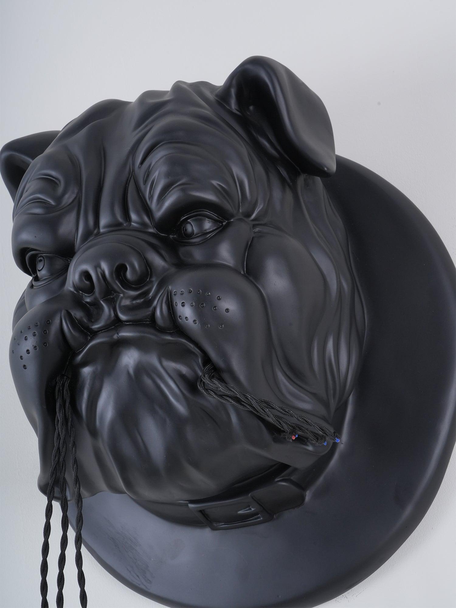 Lustra Wall Lamp Bulldog Sculpture Whimsical - Letslighting