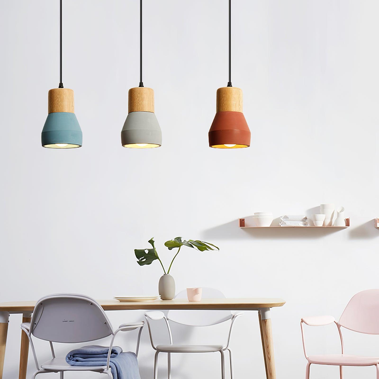 Concretis Industrial Cement Pendant Light - Letslighting