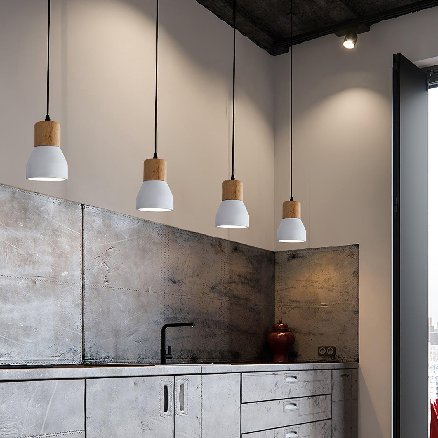 Concretis Industrial Cement Pendant Light - Letslighting