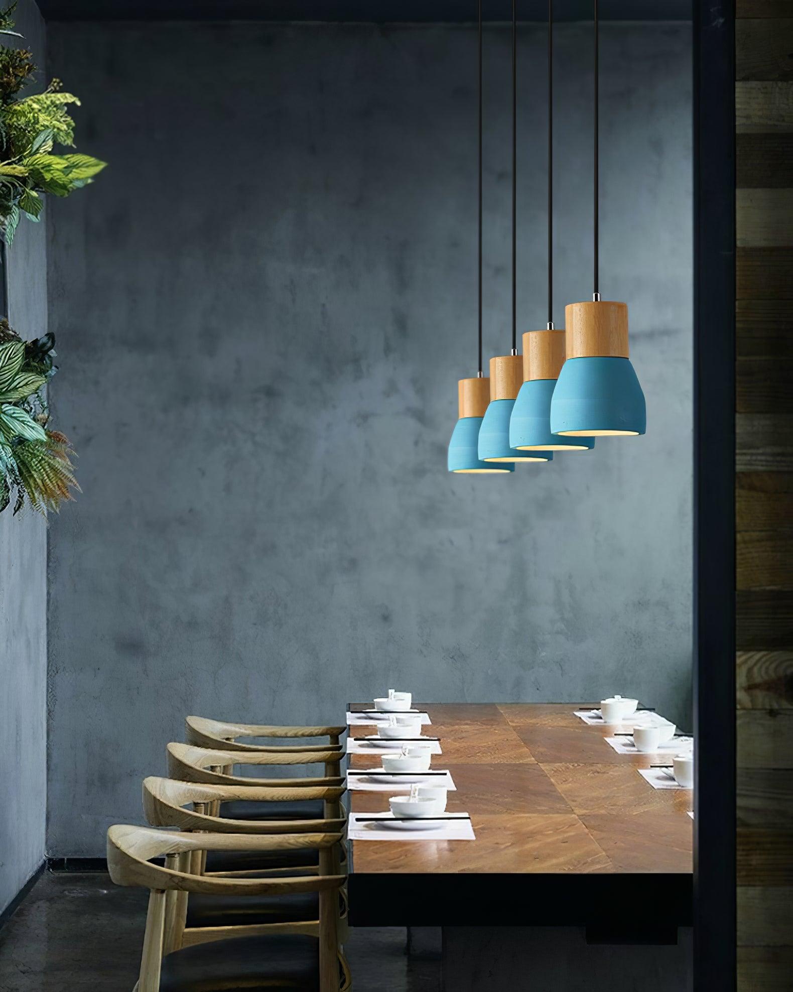 Concretis Industrial Cement Pendant Light - Letslighting