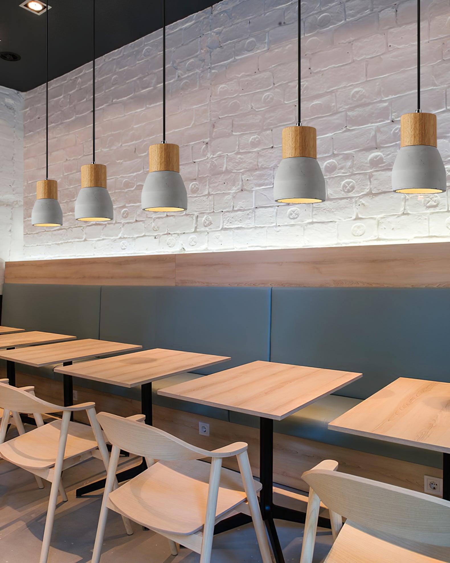 Concretis Industrial Cement Pendant Light - Letslighting