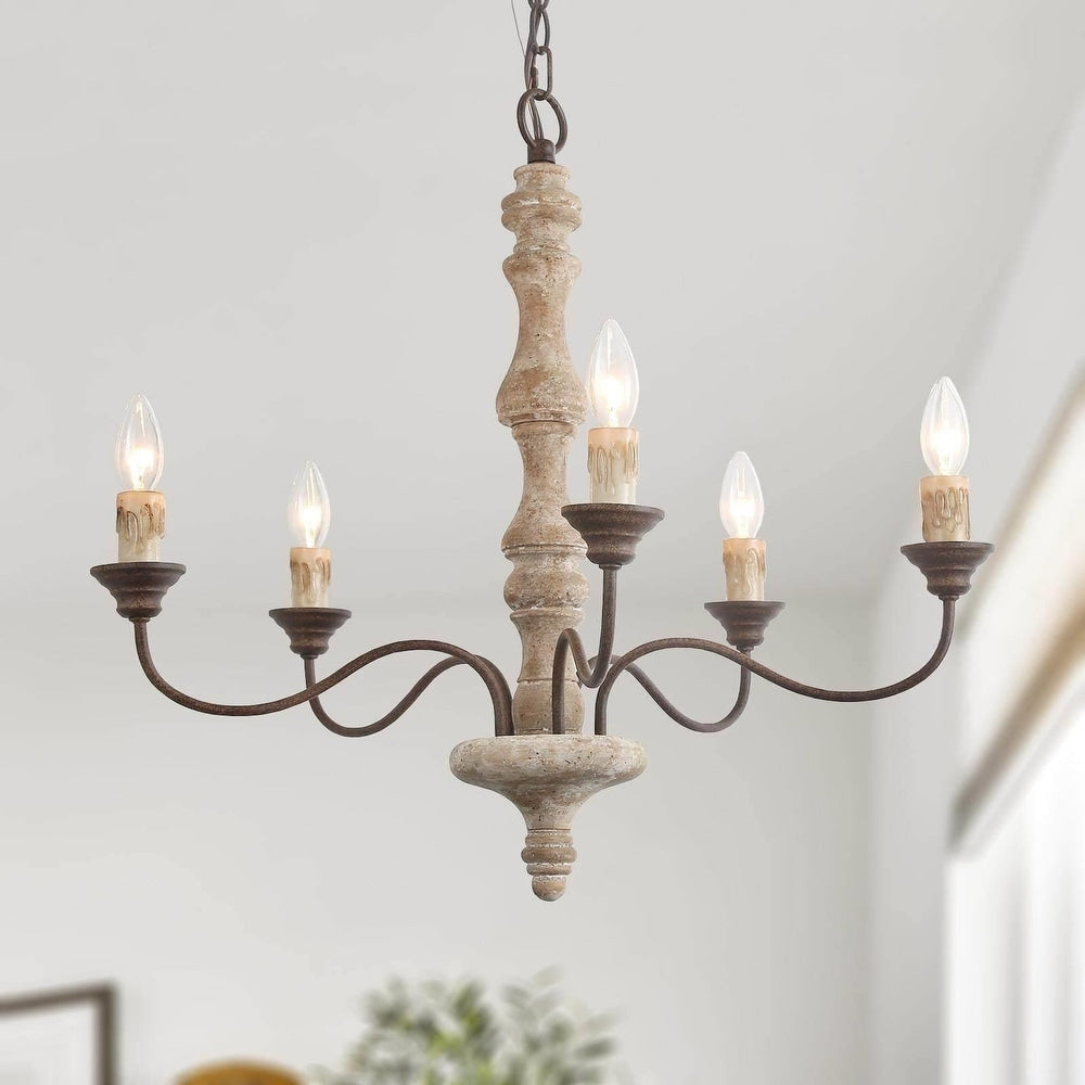 Fljotuvyi Individual Creativity Wood Chandelier - Letslighting