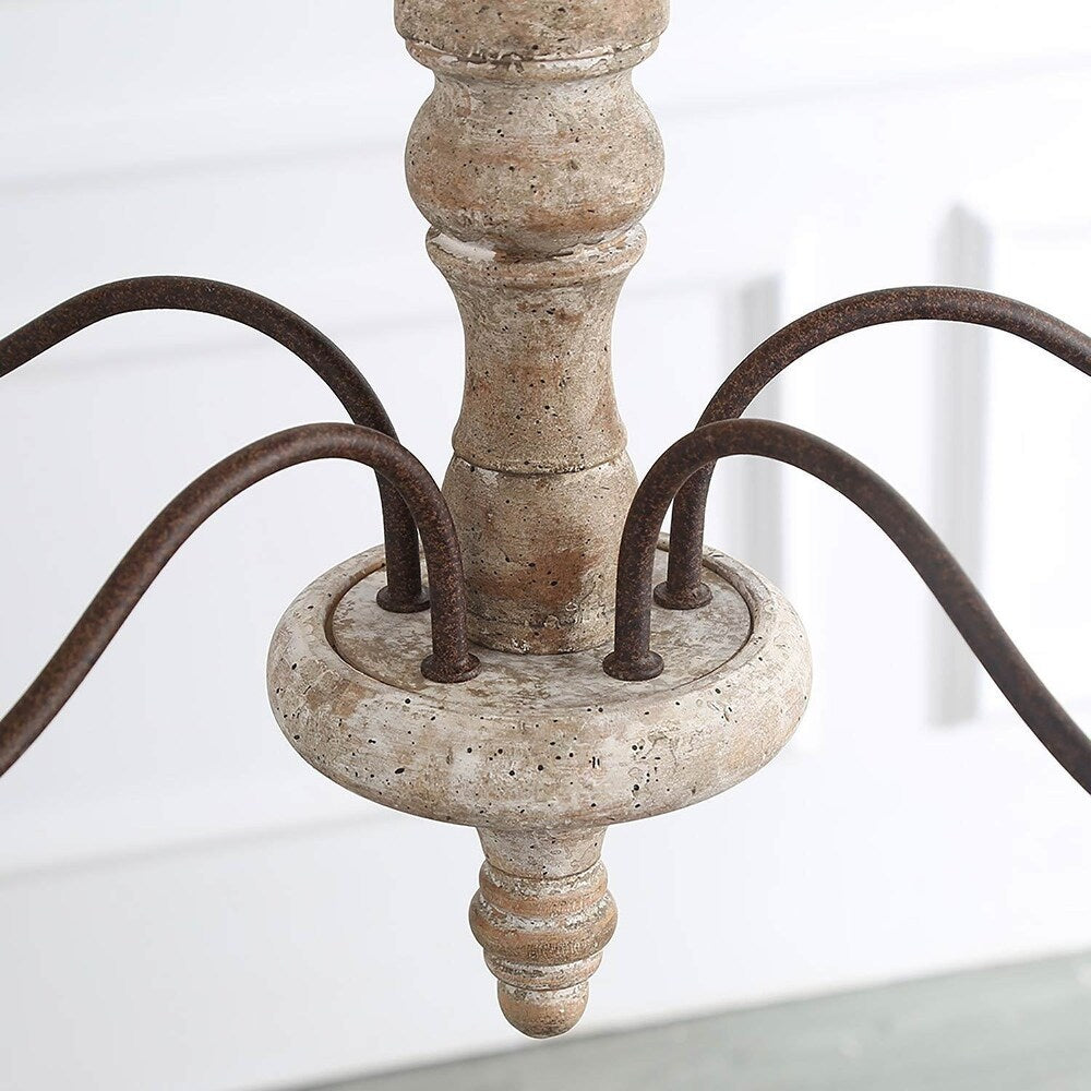 Fljotuvyi Individual Creativity Wood Chandelier - Letslighting
