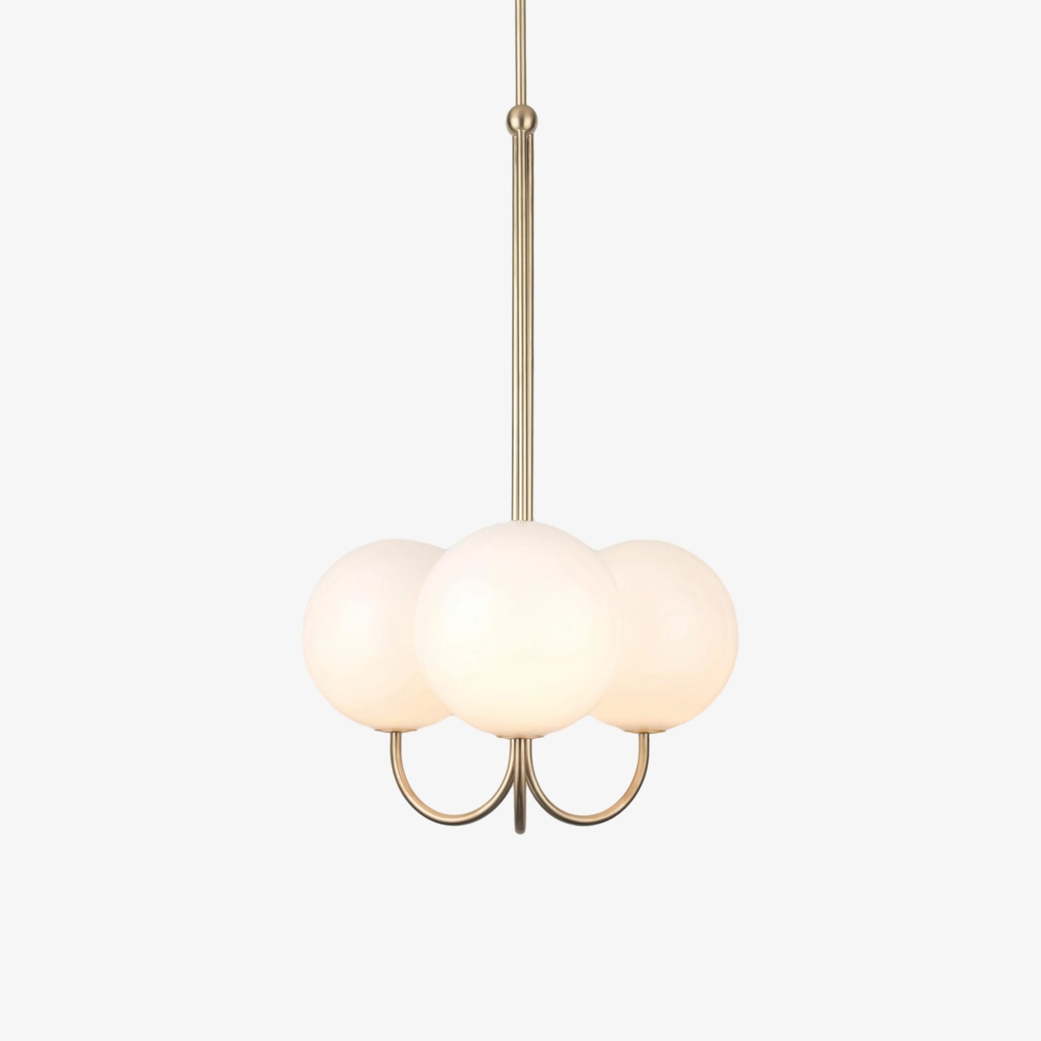 Mirelent Brass & Glass Elegant Pendant Light - Letslighting