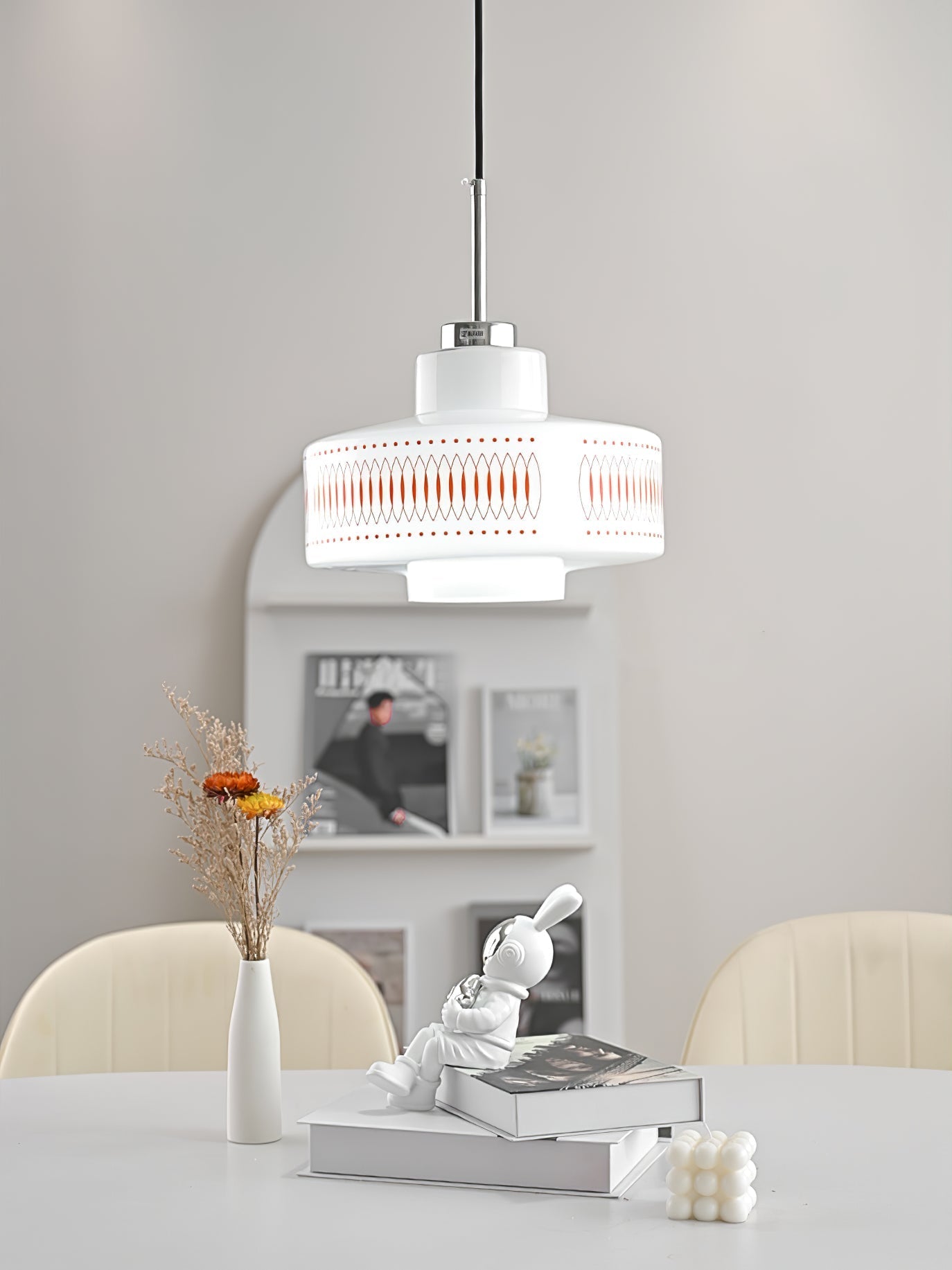 Luna Vintage Glass Pendant Lamp - Letslighting