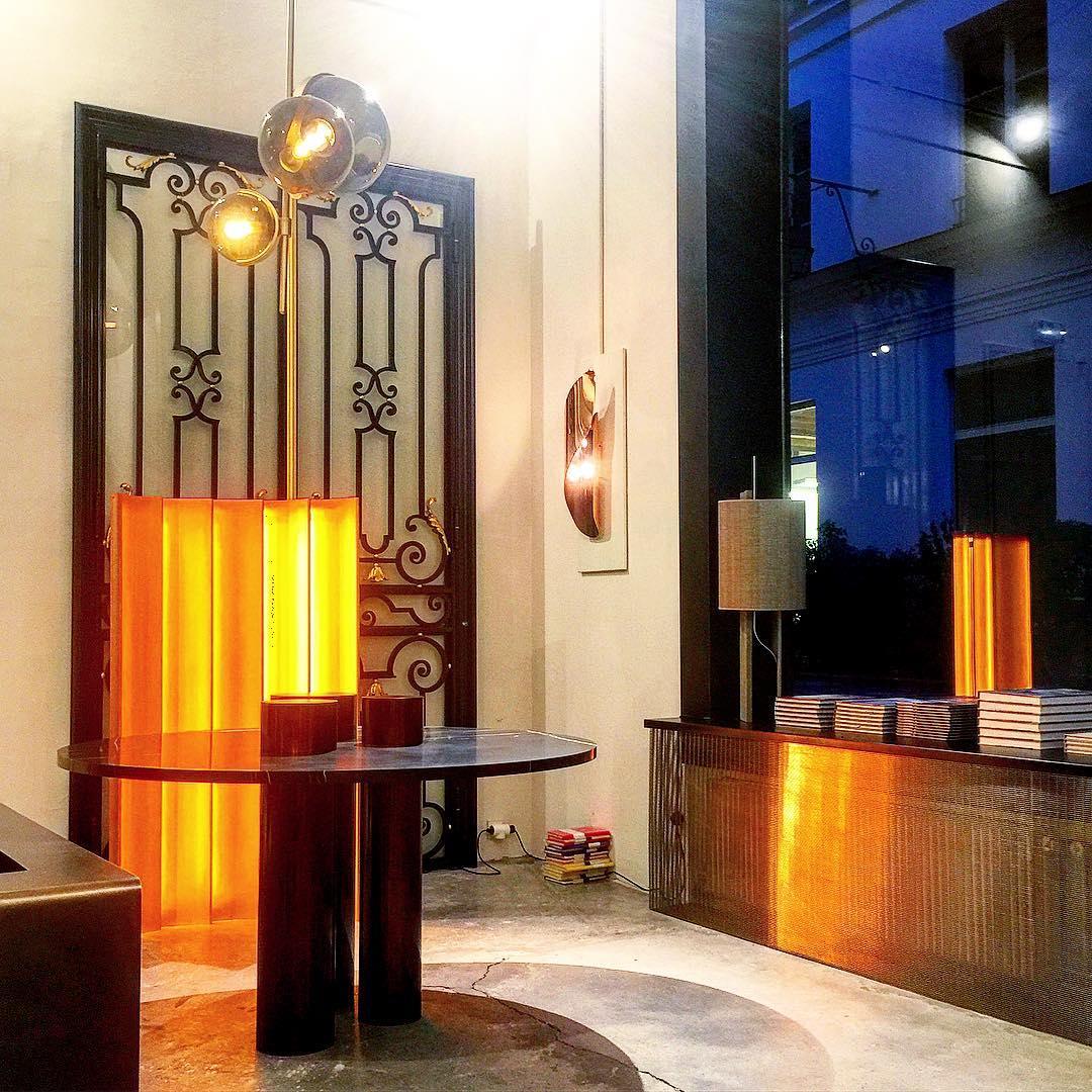 Lustra Chandelier Amber Glass Ball - Letslighting