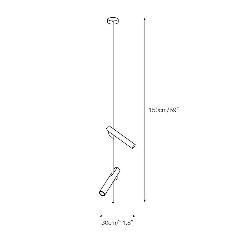 Jarnbruvyi Modern Minimalist Line Pendant Light - Letslighting