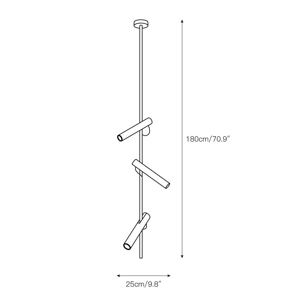 Jarnbruvyi Modern Minimalist Line Pendant Light - Letslighting