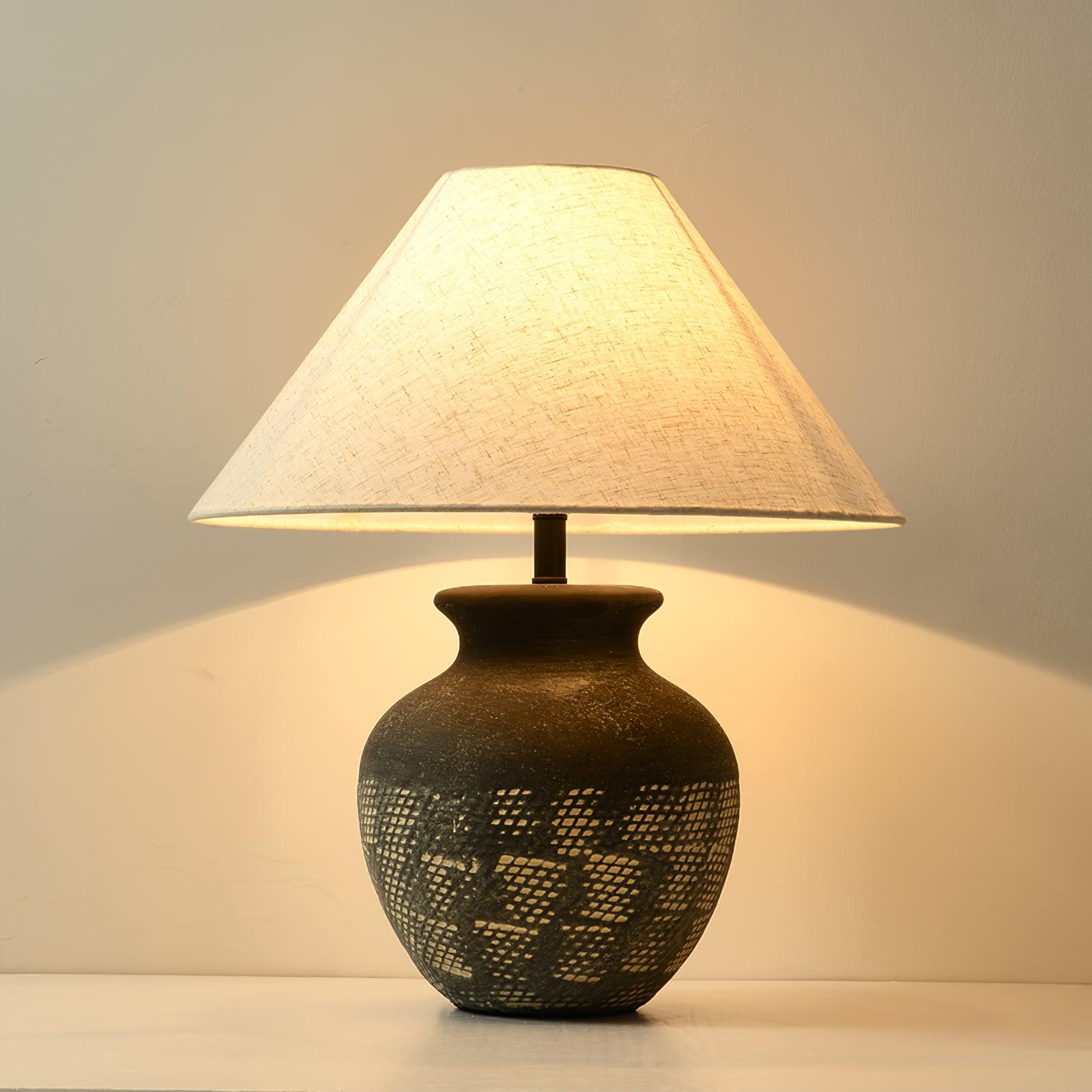 Ellie Minimalist Ceramics Table Lamp - Letslighting