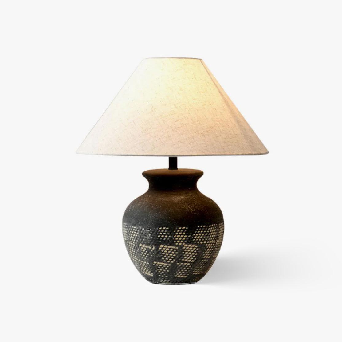 Ellie Minimalist Ceramics Table Lamp - Letslighting