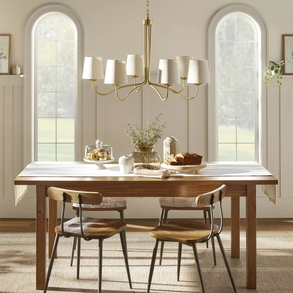 Kvennuvyn Fabric Chandelier - Letslighting